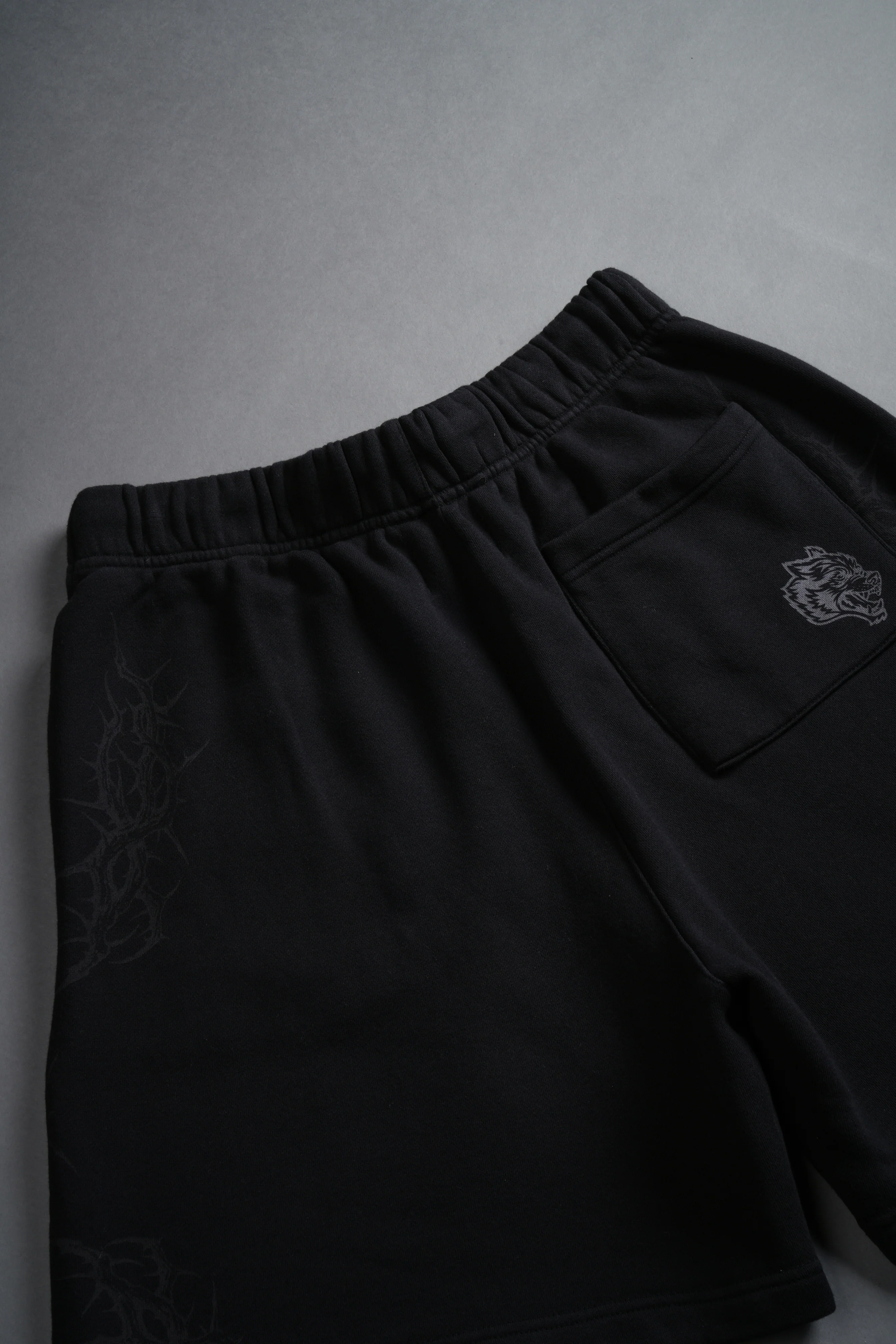 Thorns Post Lounge Sweat Shorts in Black - Image 10