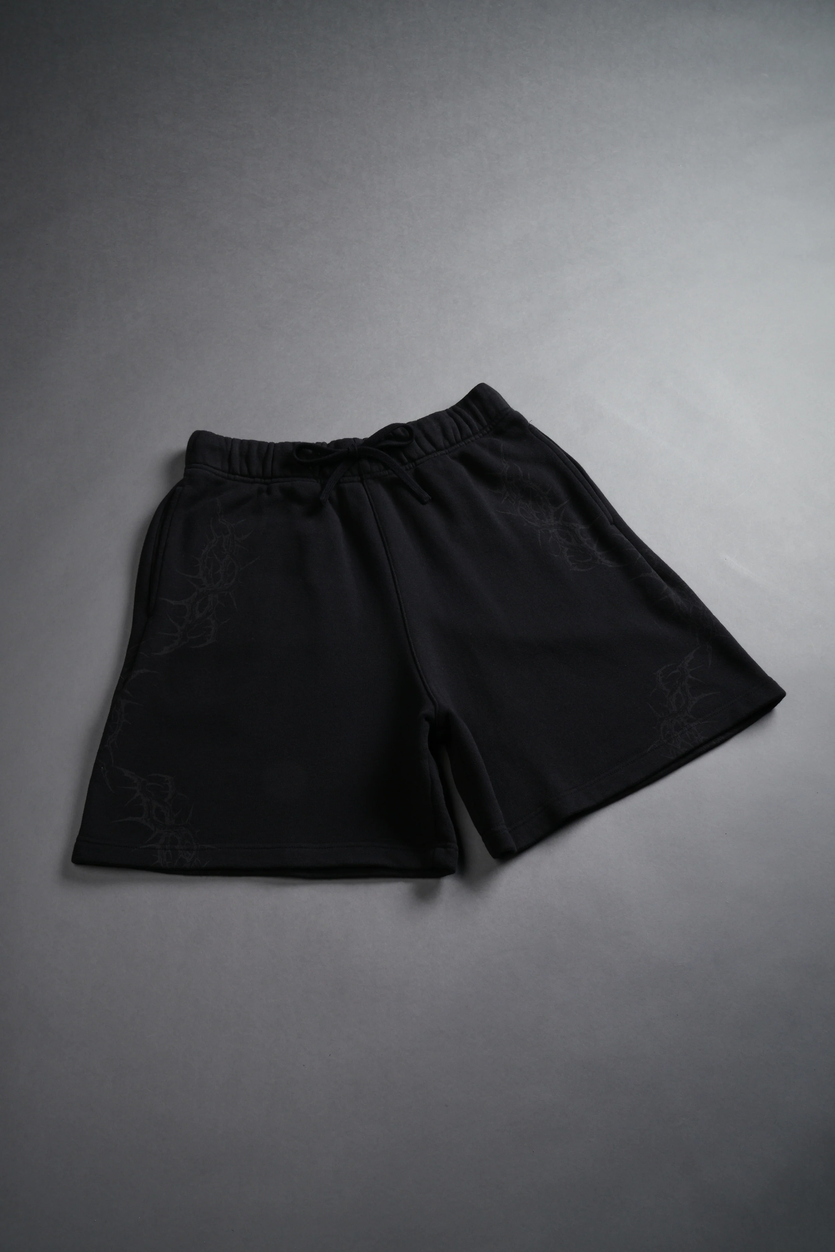 Thorns Post Lounge Sweat Shorts in Black - Image 6
