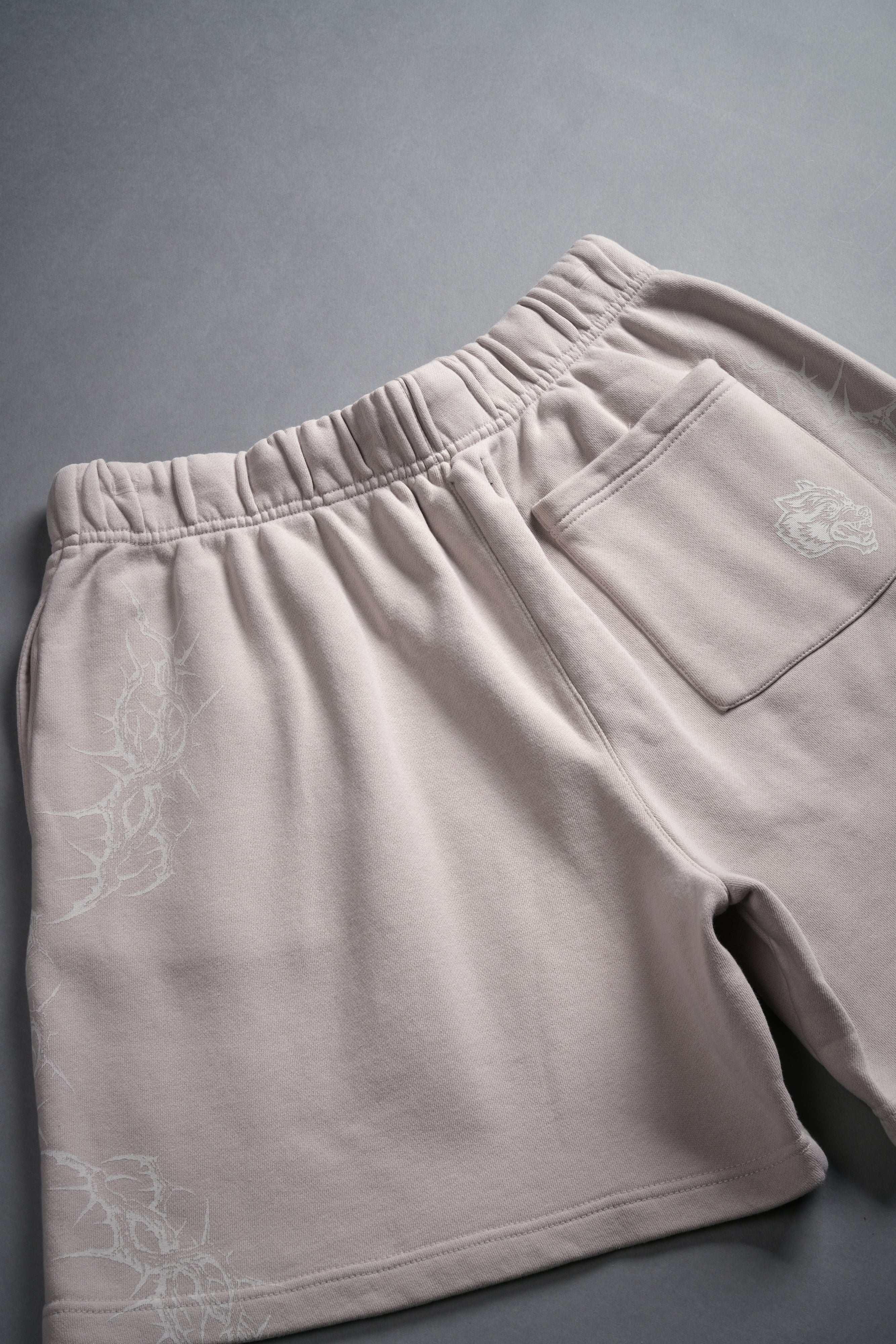 Thorns Post Lounge Sweat Shorts in Clay - Image 10