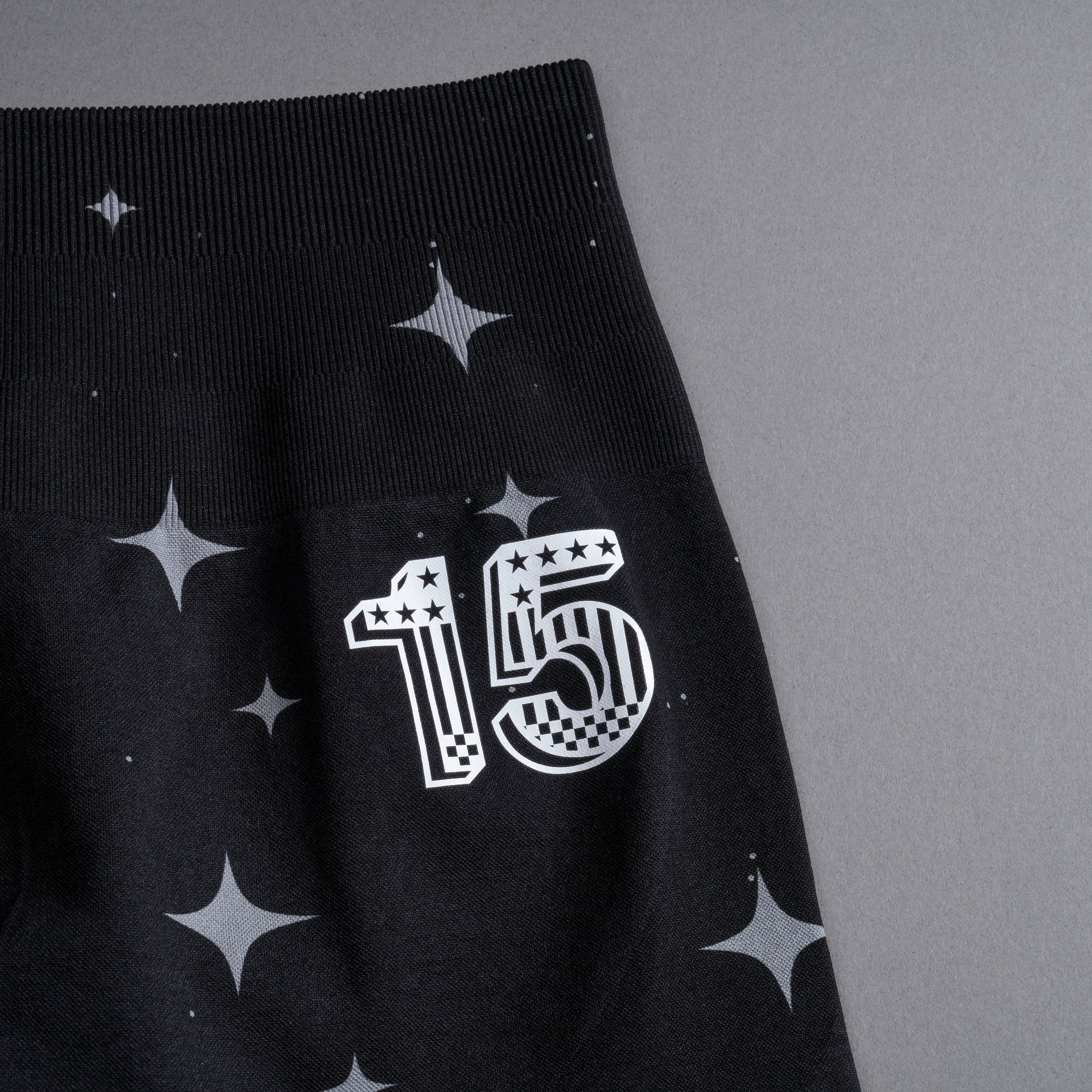 Throttle Everson Seamless "Sierra" Shorts in Black Starry Night - Image 10