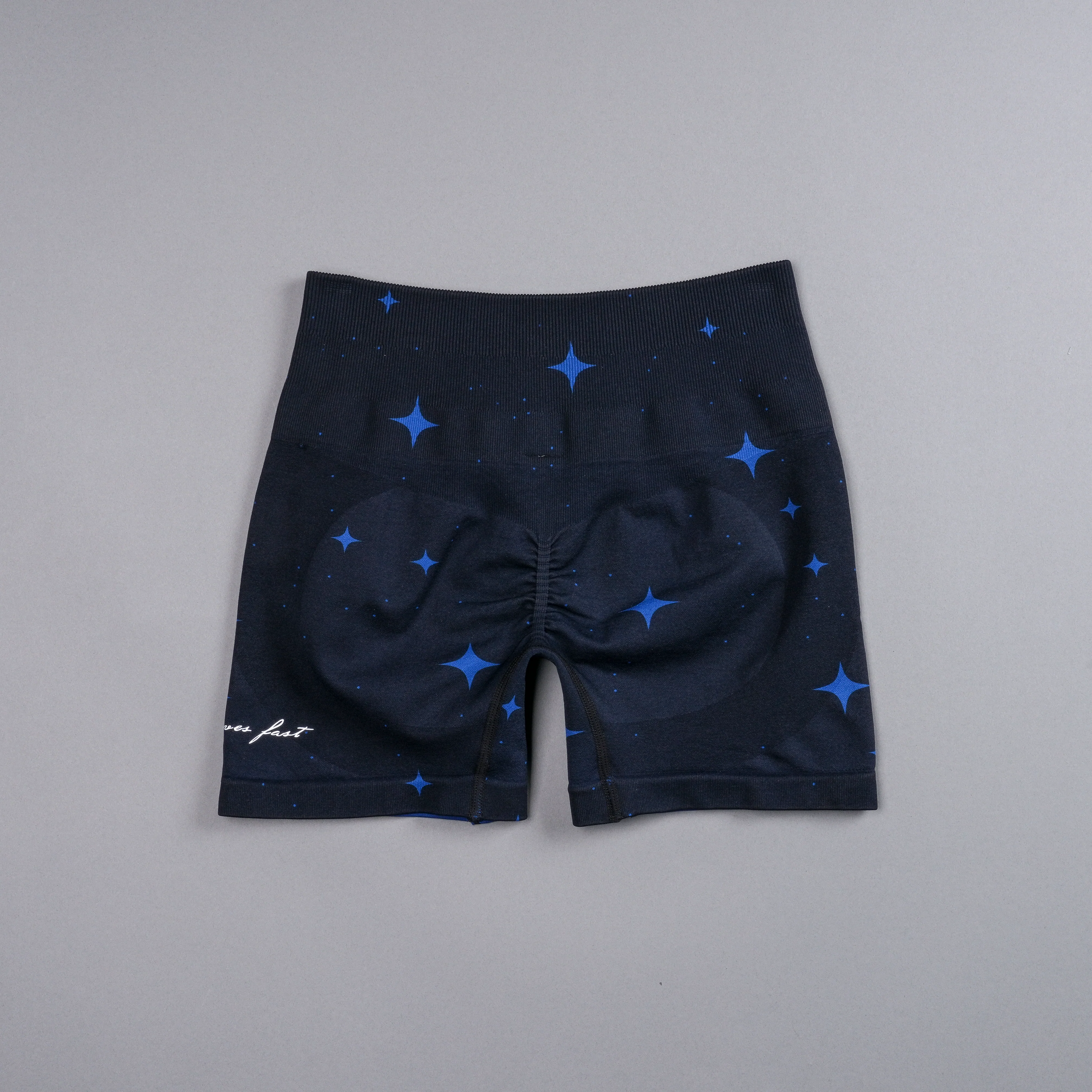 Throttle Everson Seamless "Sierra" Shorts in Darc Cobalt Starry Night - Image 4