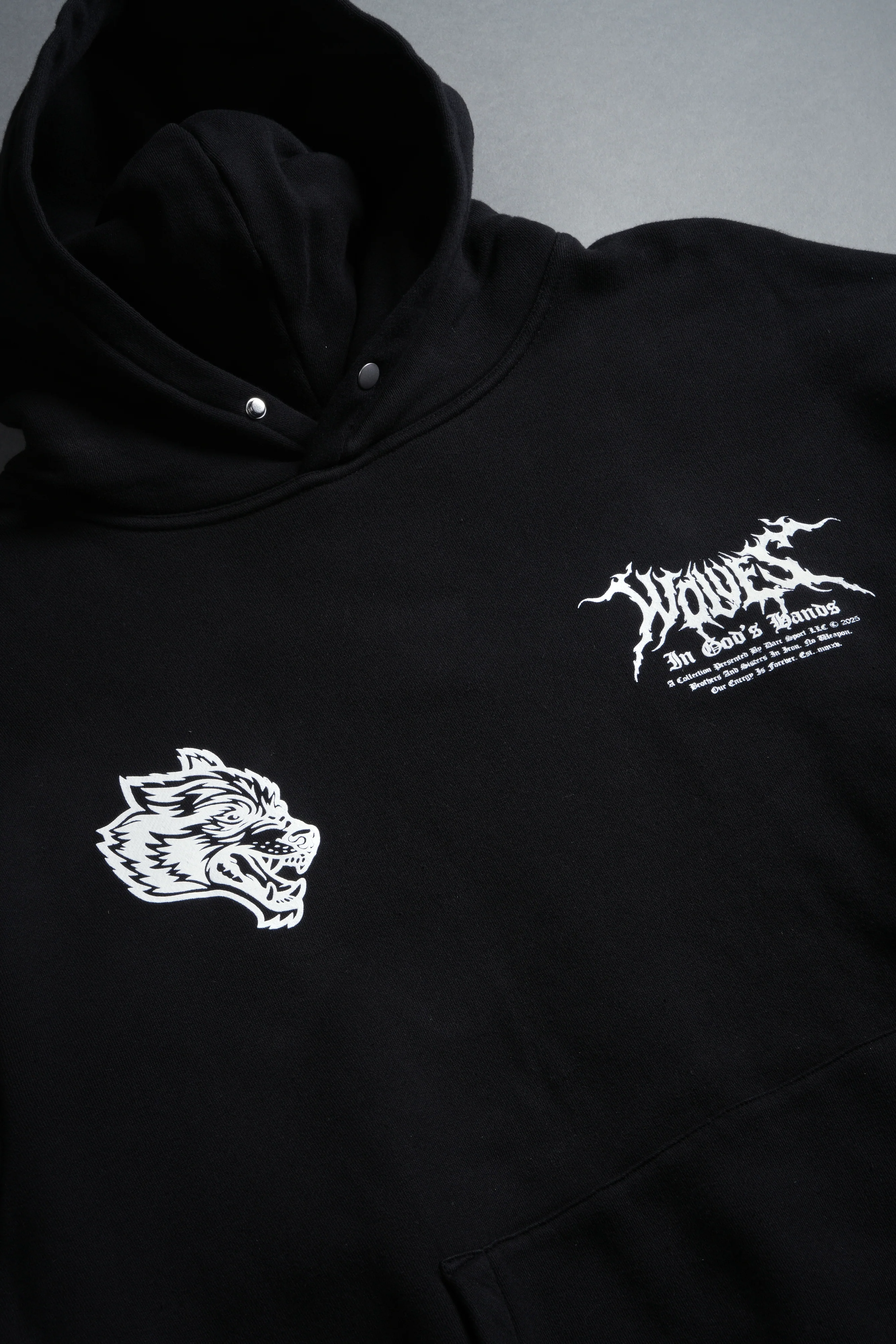 Through the Clouds "Pierce" Hoodie in Black - Image 10