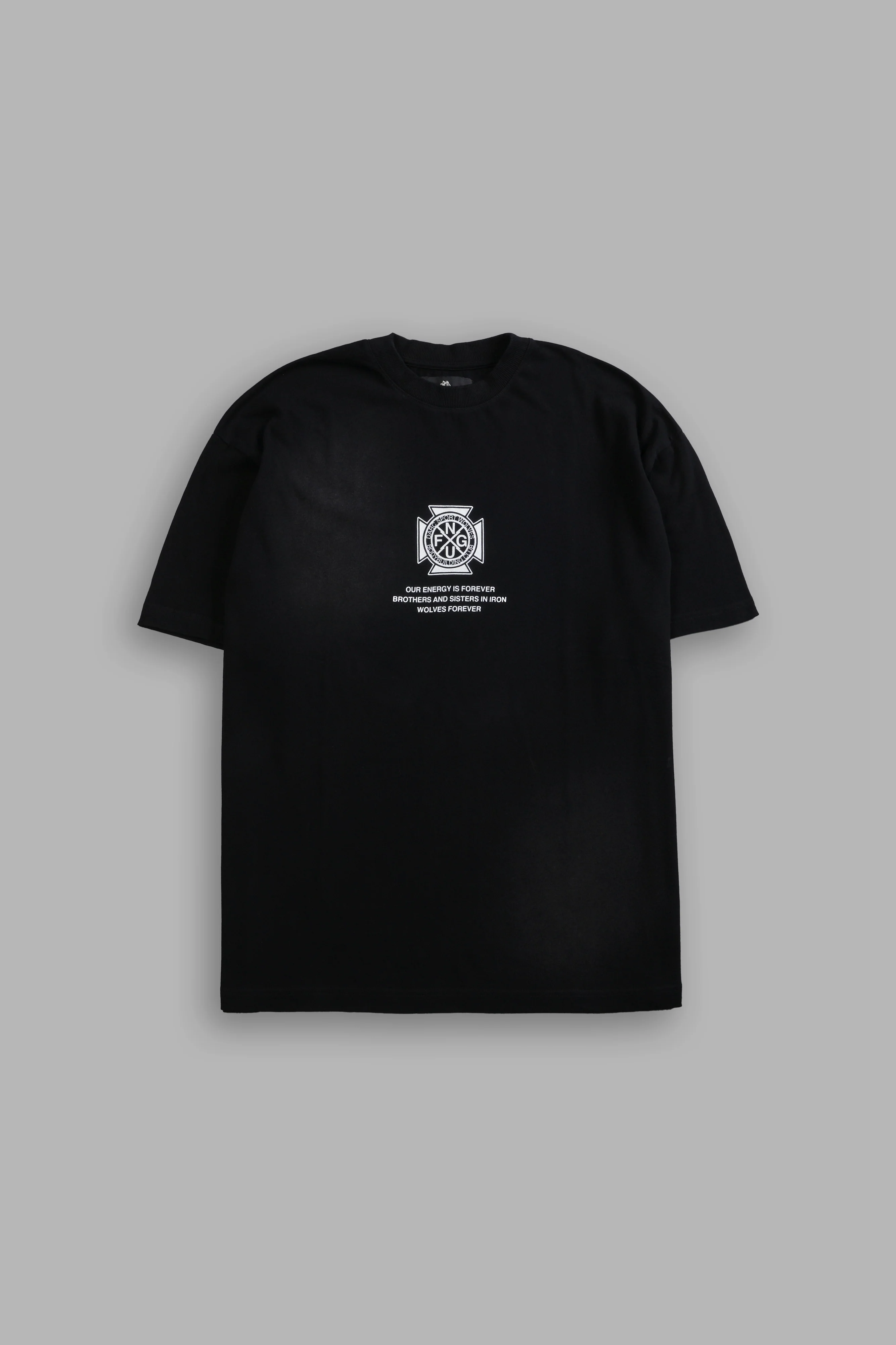 Till Forever Inferno "Premium" Oversized Tee in Black Sun Fade - Image 3