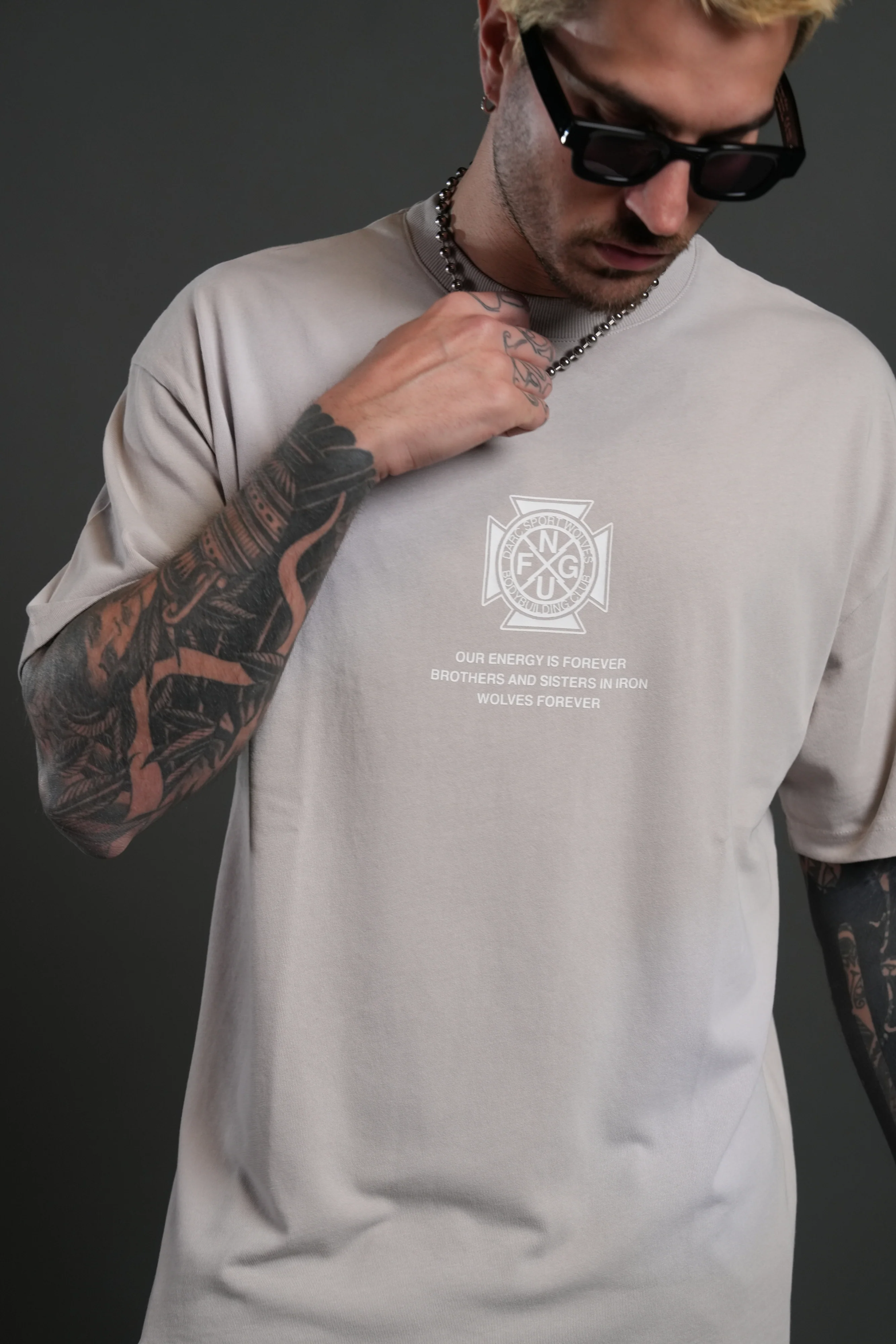 Till Forever Inferno "Premium" Oversized Tee in Clay Sun Fade - Image 7