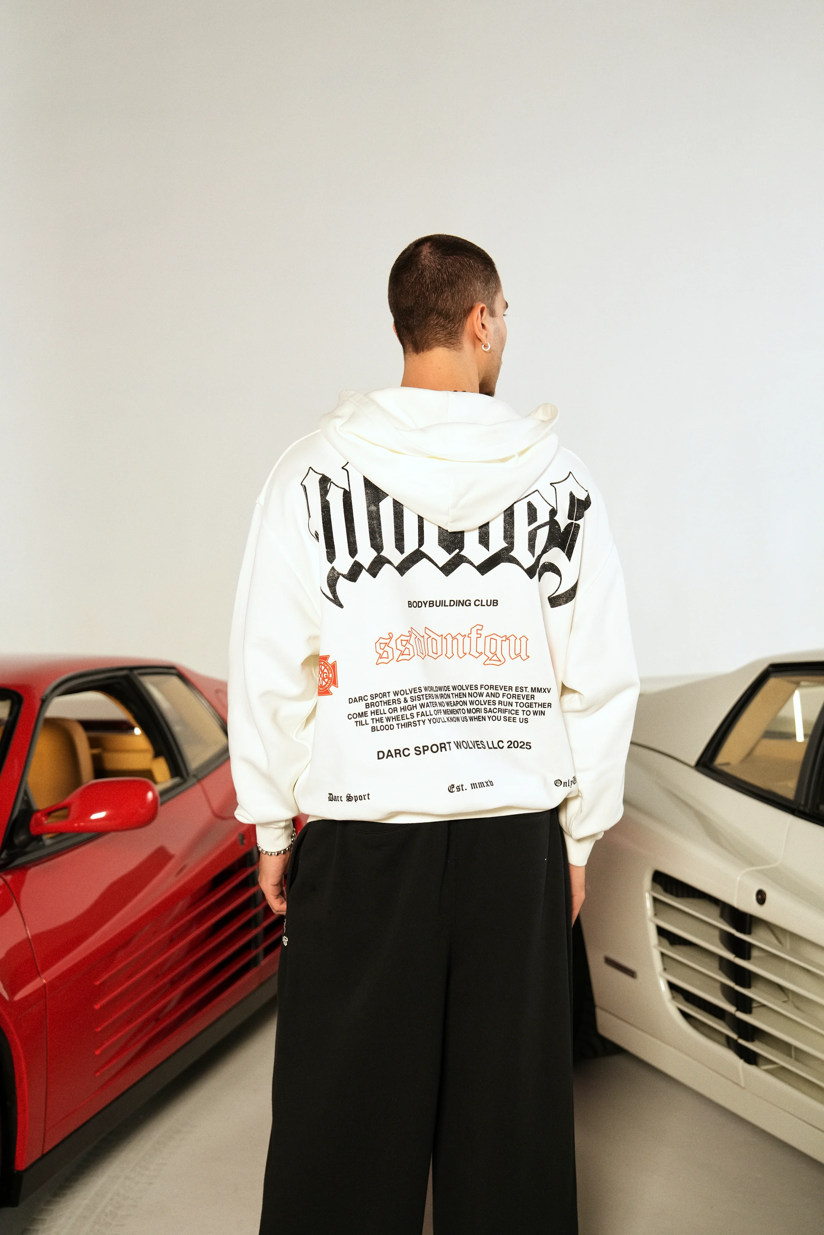 Till Forever "Vintage Dempsey" Hoodie in Cream - Image 6