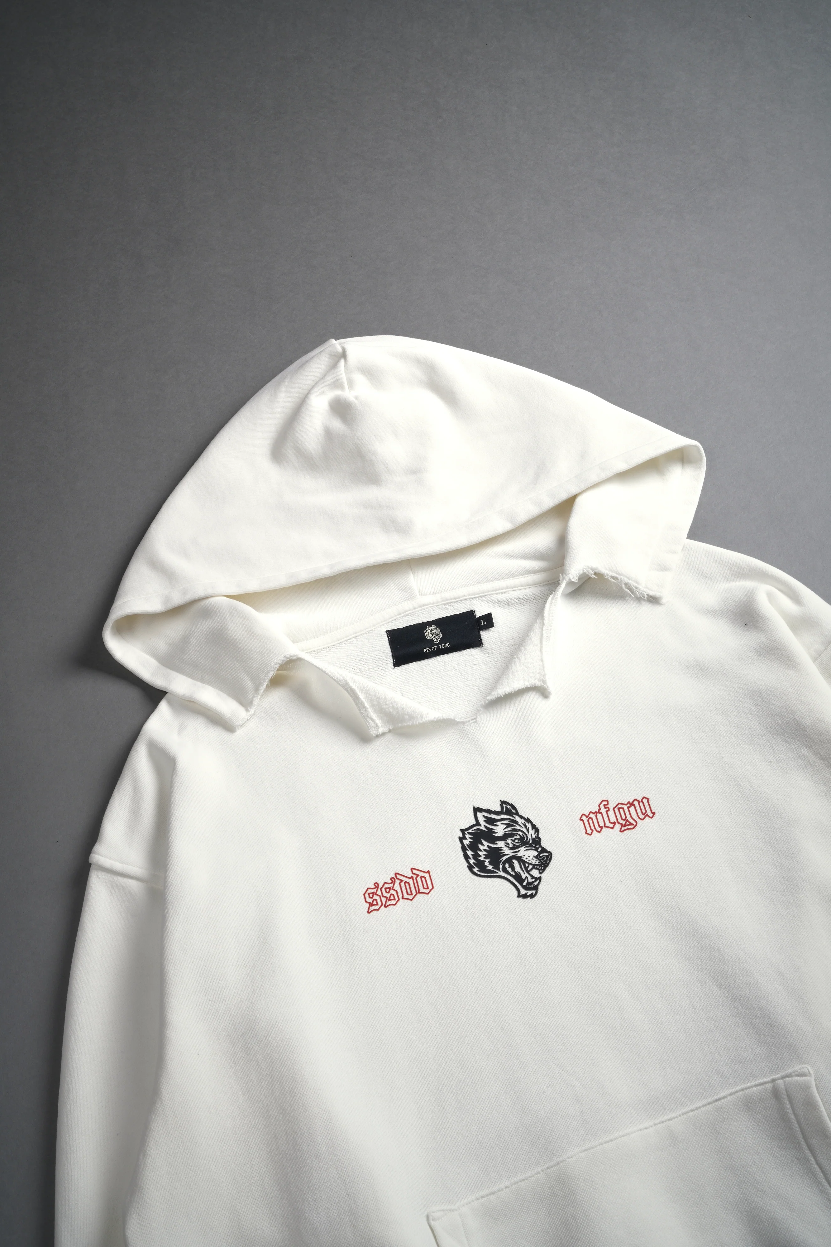 Till Forever "Vintage Dempsey" Hoodie in Cream - Image 8