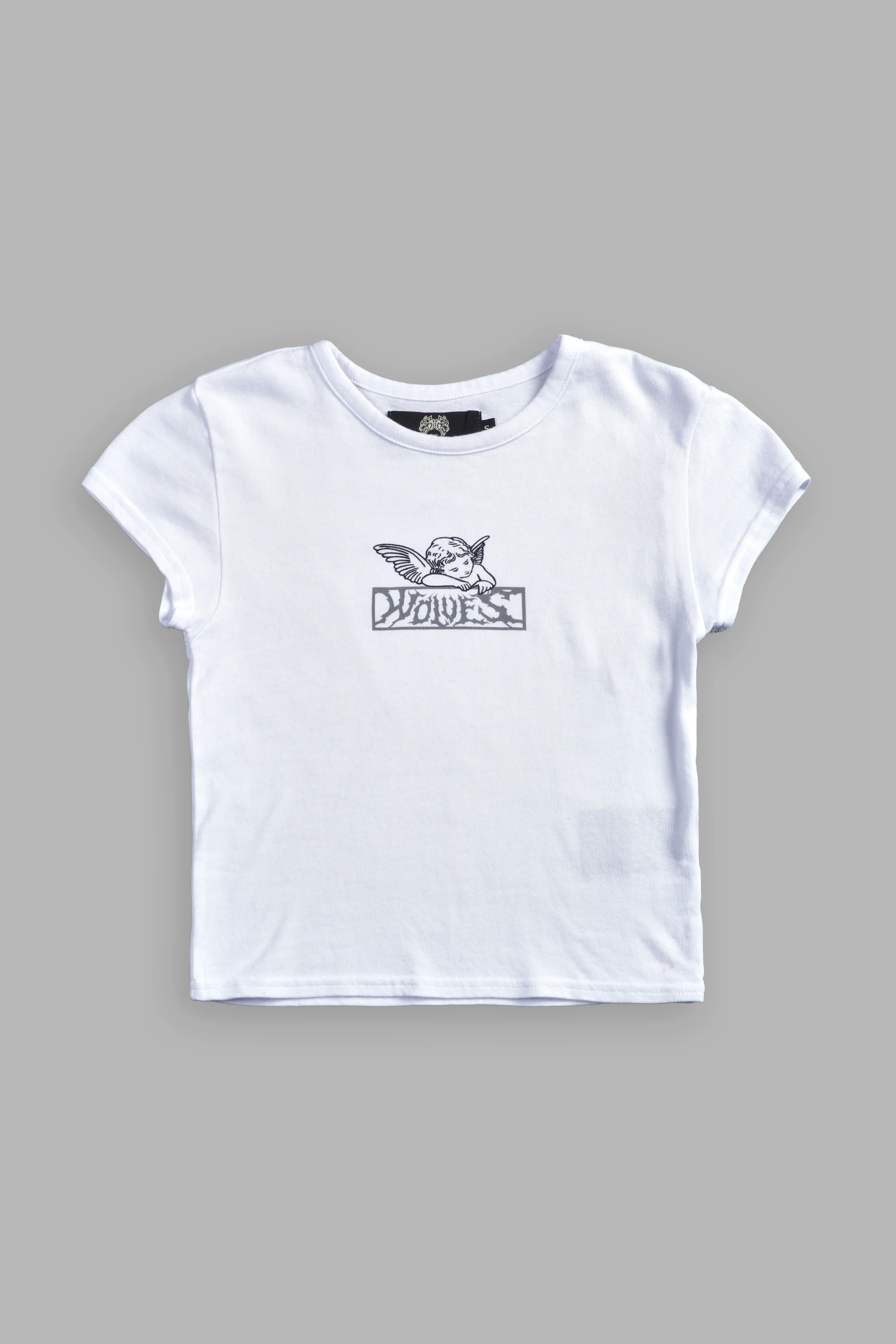 Traces of Heaven "Baby" Tee in White - Image 4