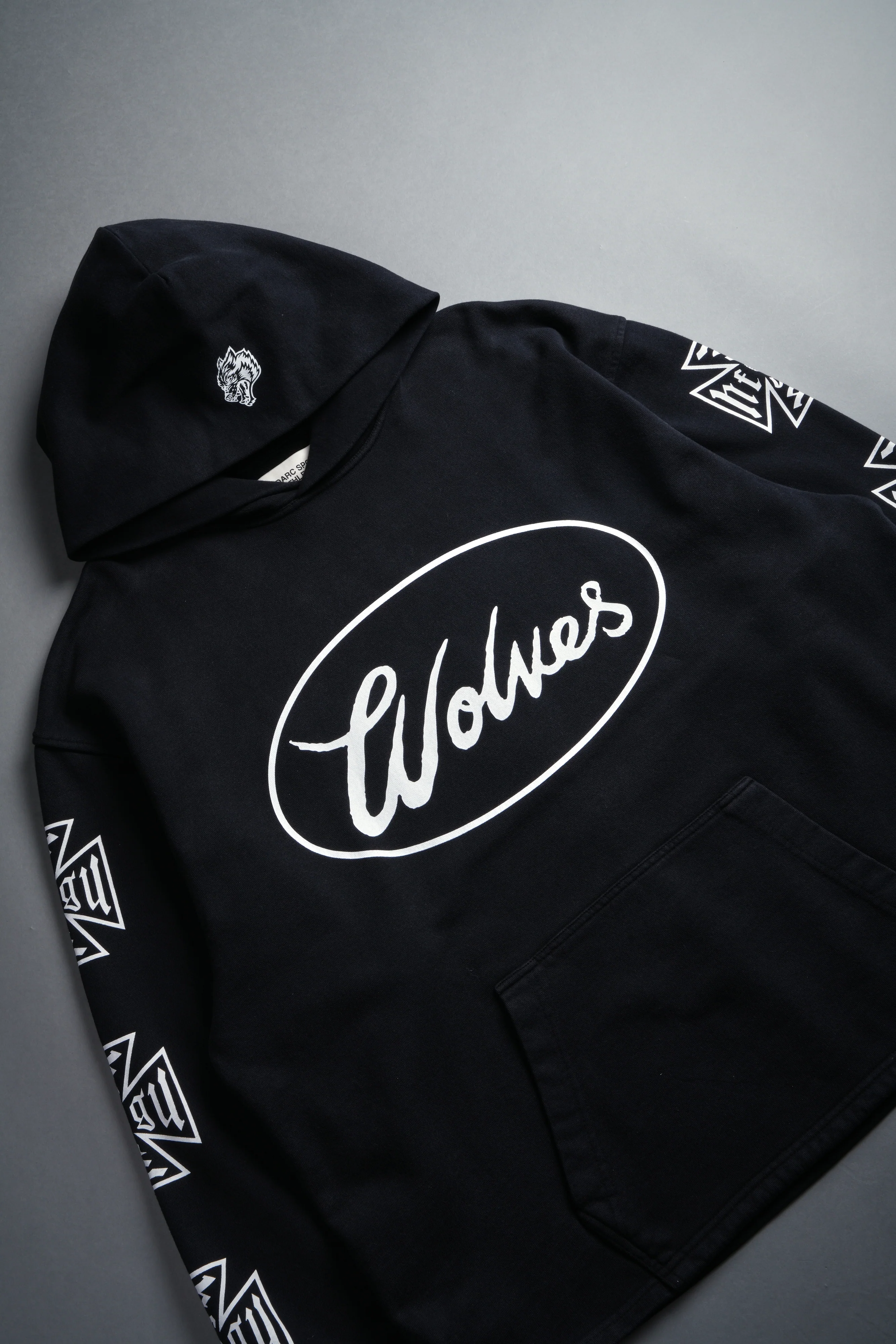 True to Our Core "Moaty" Hoodie in Black Drift Wash - Image 13