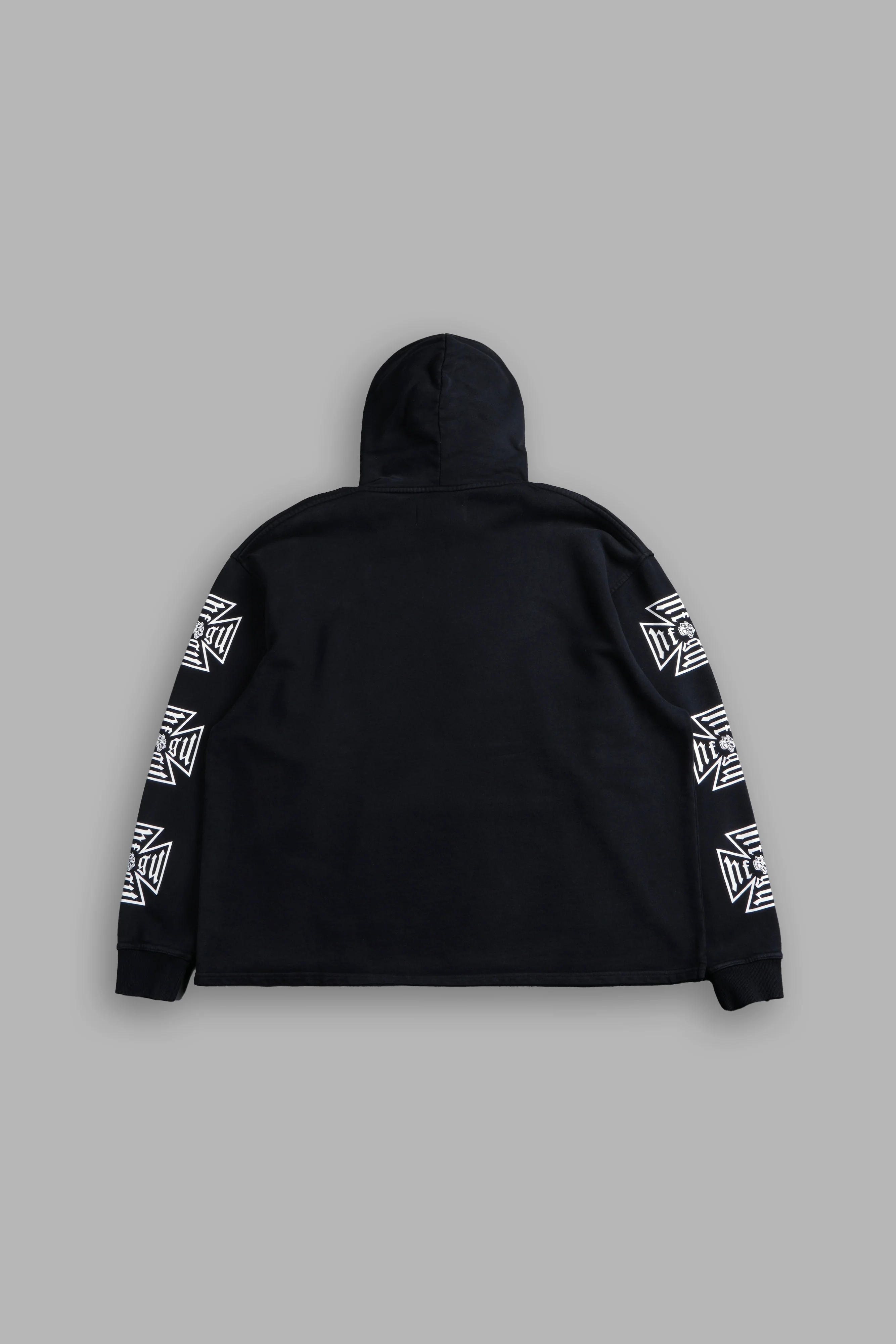 True to Our Core "Moaty" Hoodie in Black Drift Wash - Image 3