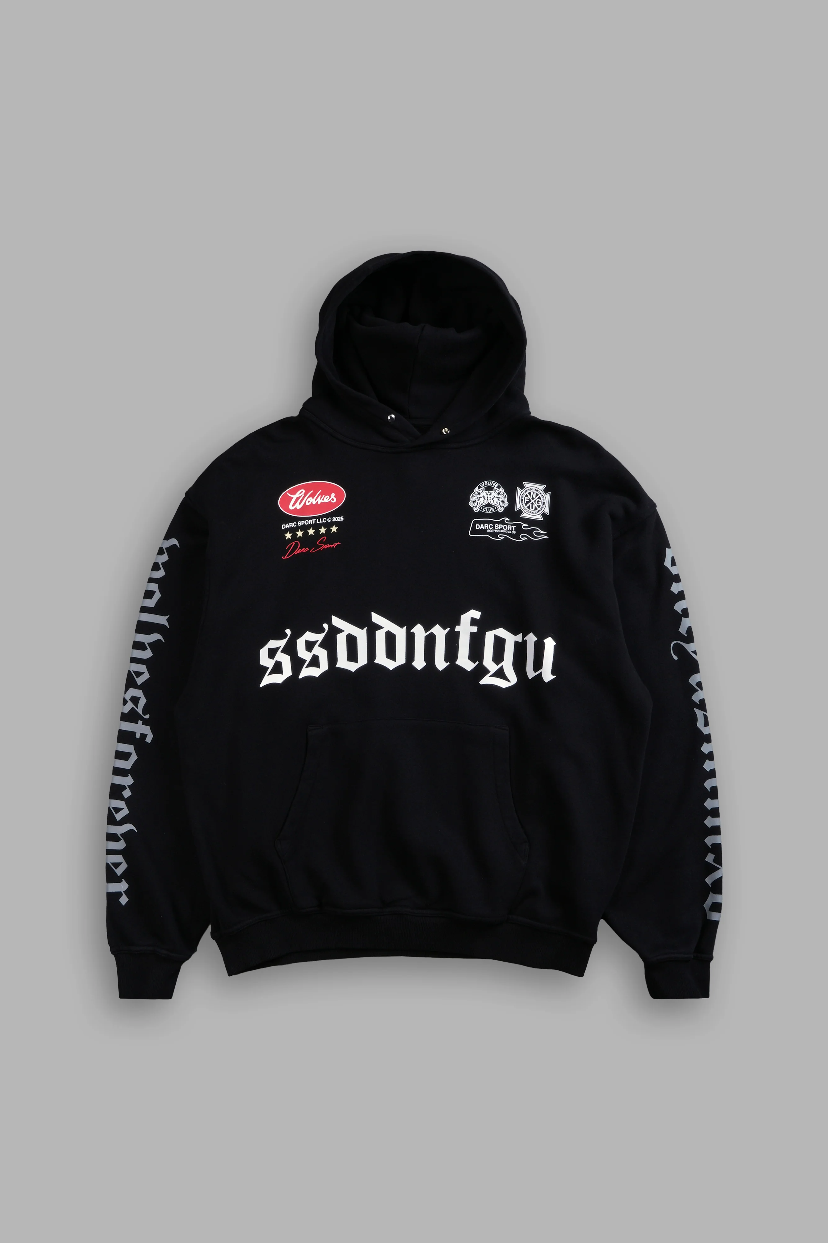 Us Forever "Pierce" Hoodie in Black