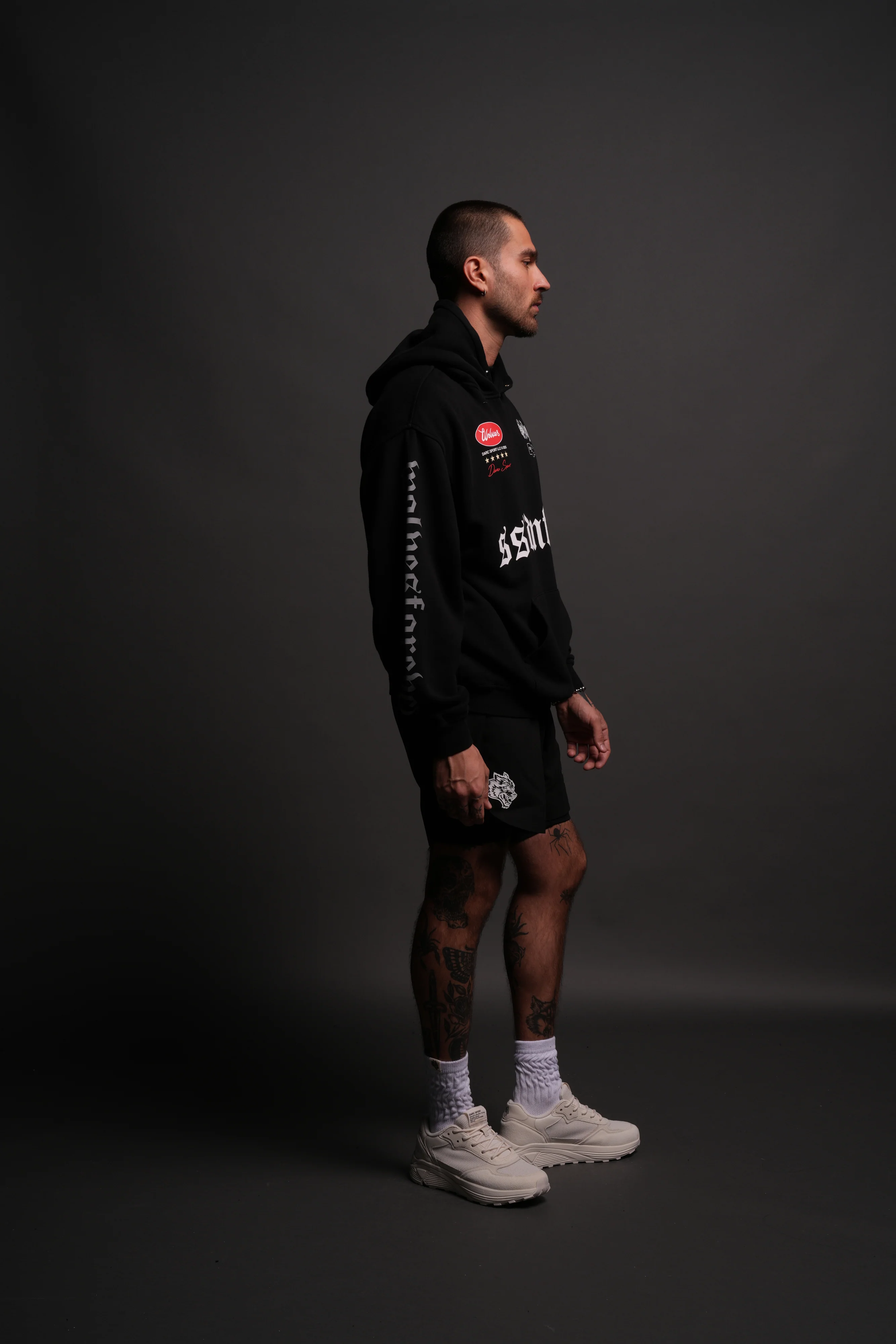 Us Forever "Pierce" Hoodie in Black - Image 5