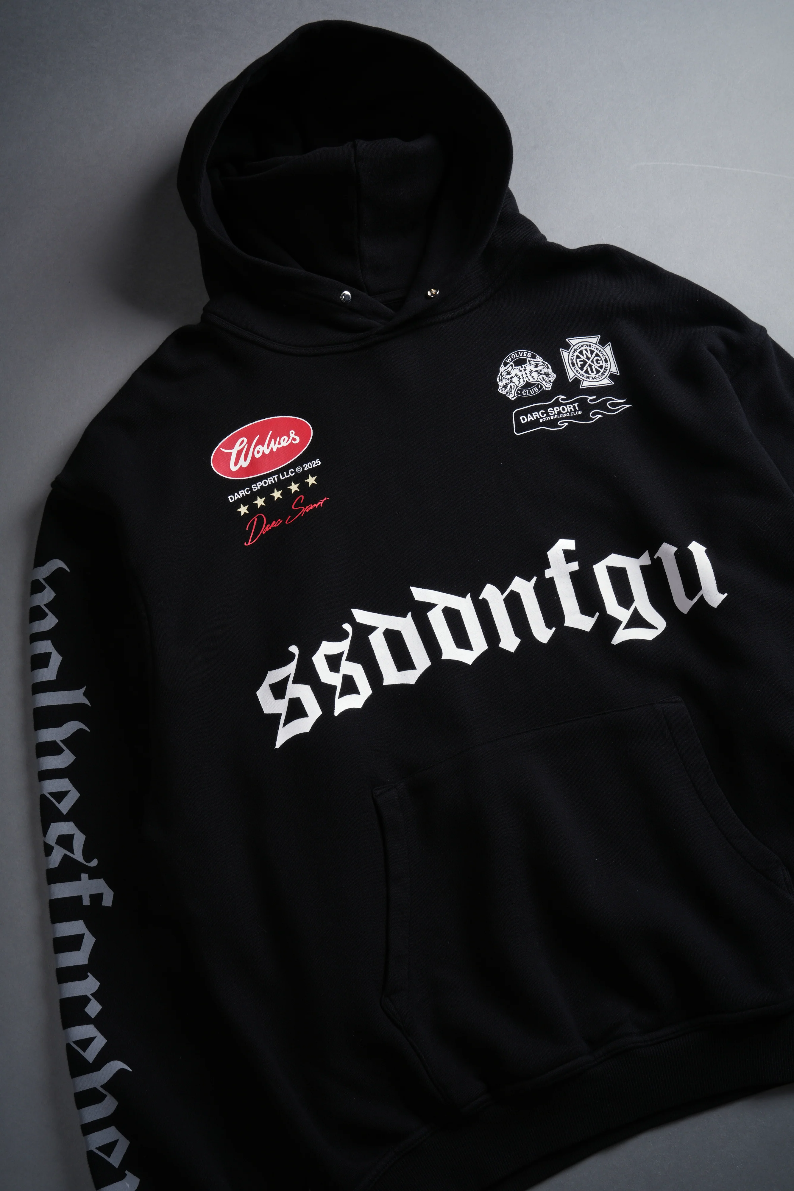Us Forever "Pierce" Hoodie in Black - Image 7
