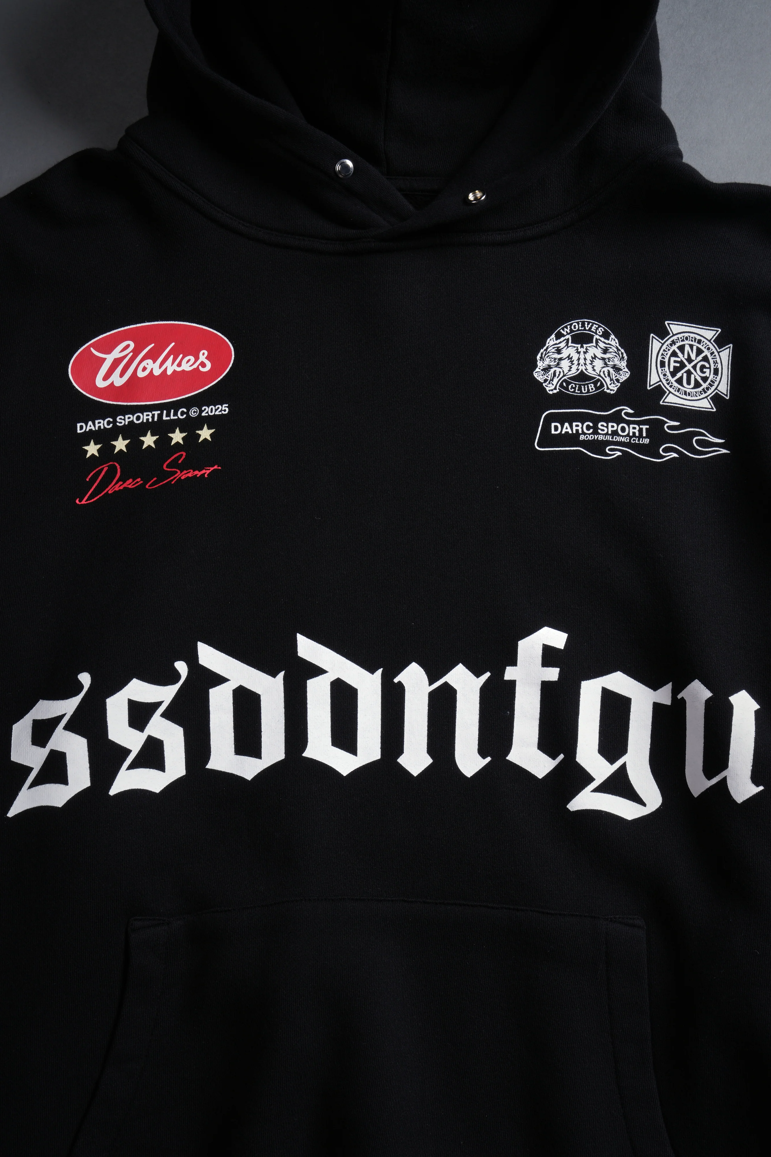 Us Forever "Pierce" Hoodie in Black - Image 8