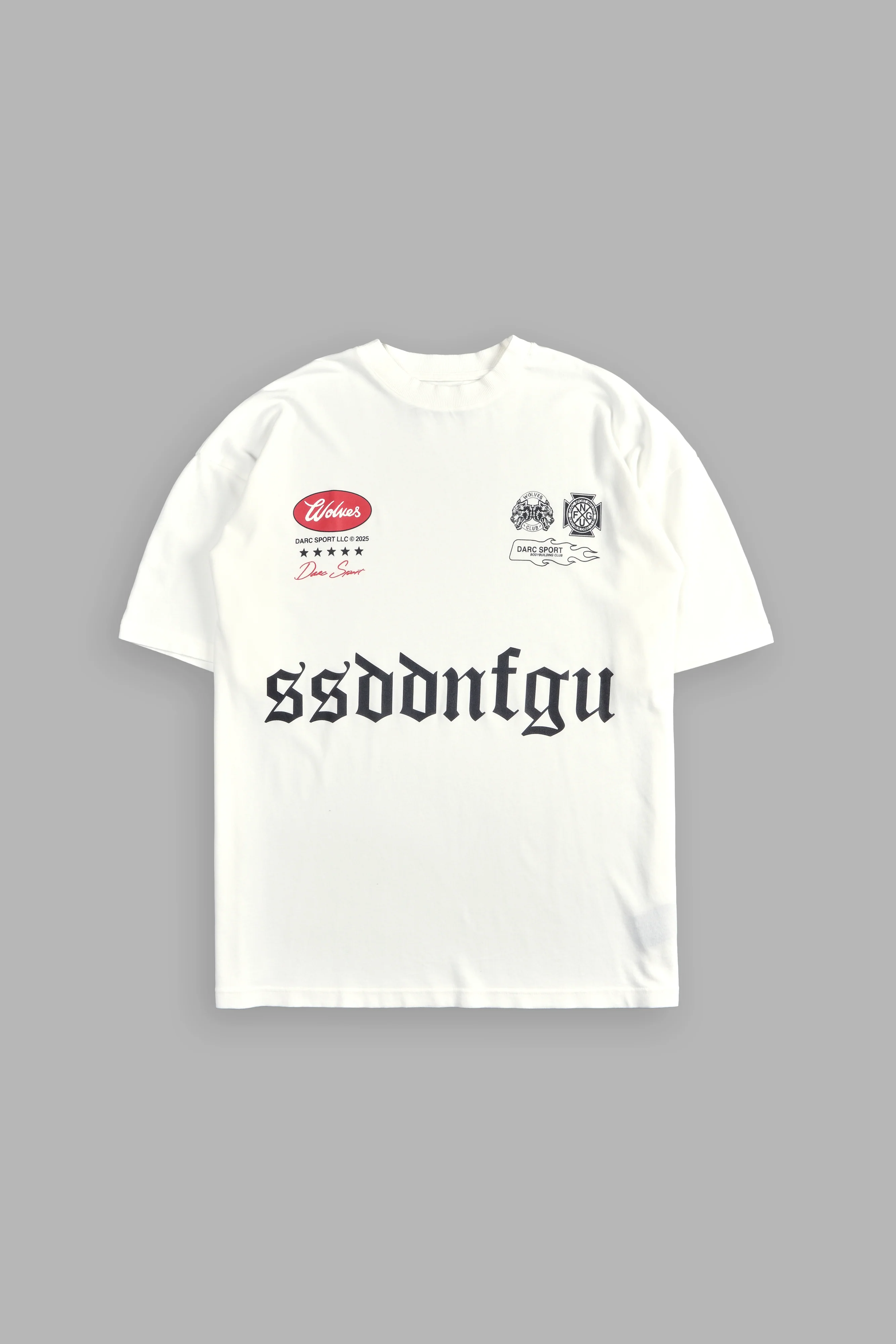 Us Forever "Premium" Oversized Tee in Cream