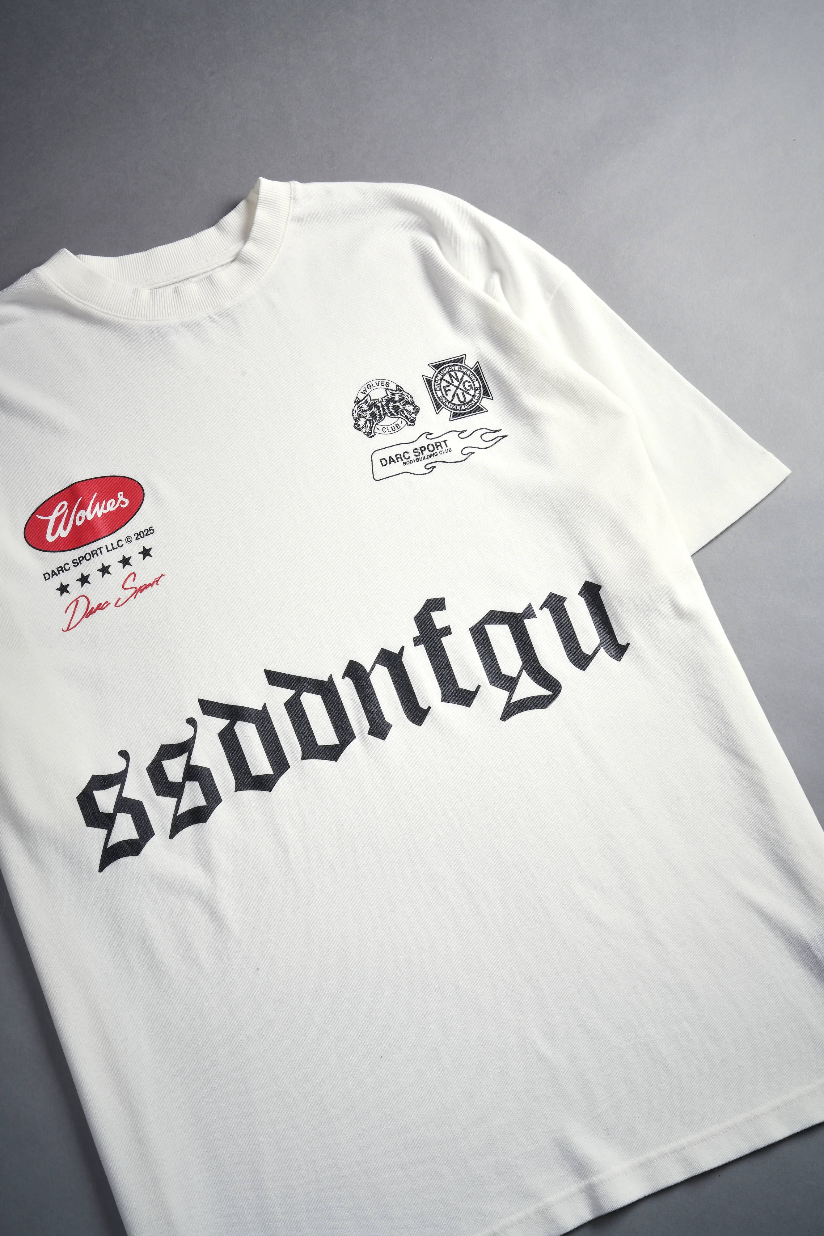 Us Forever "Premium" Oversized Tee in Cream - Image 6