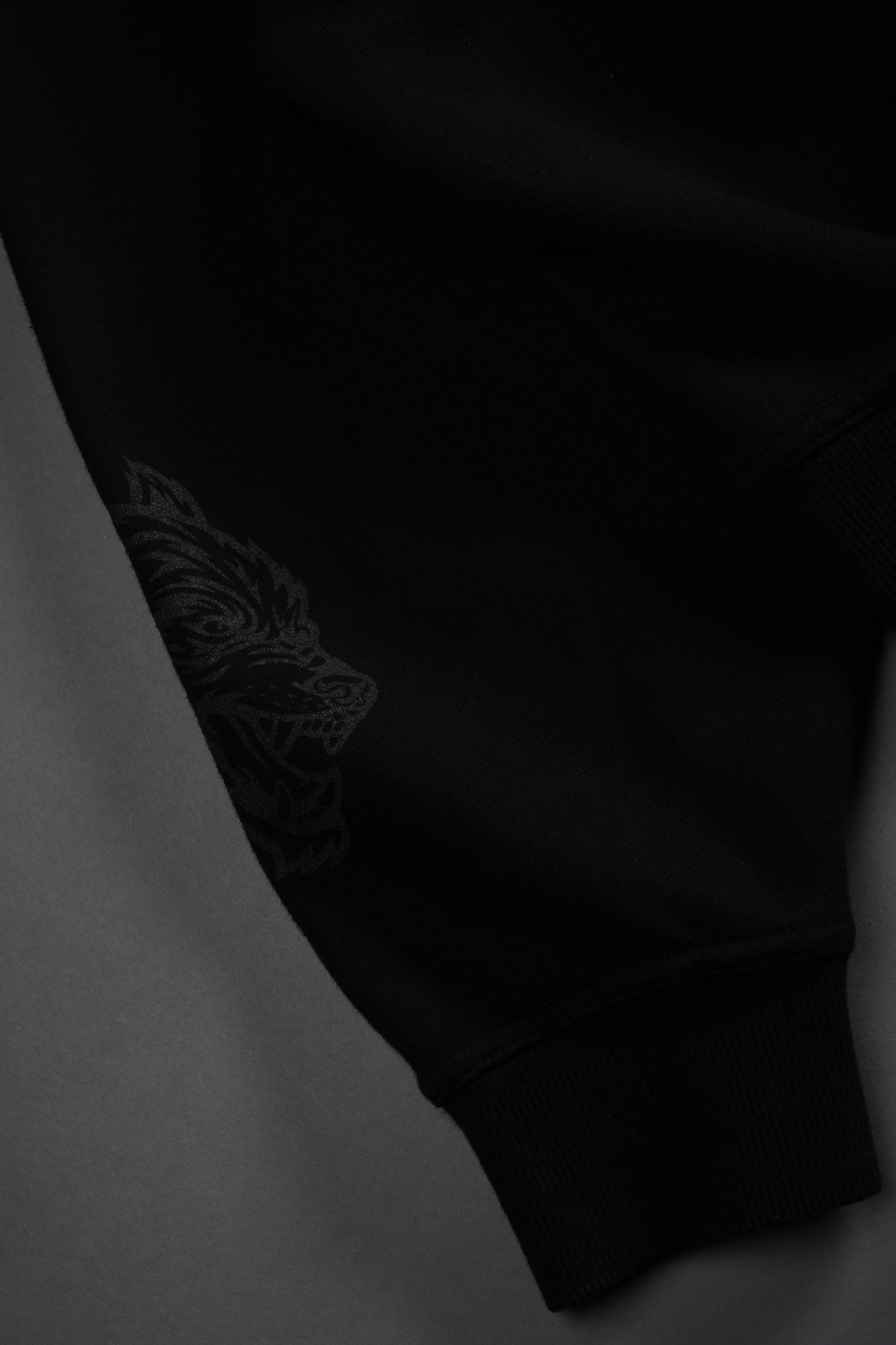 Vader Vex Double Zip Hoodie in Black - Image 14