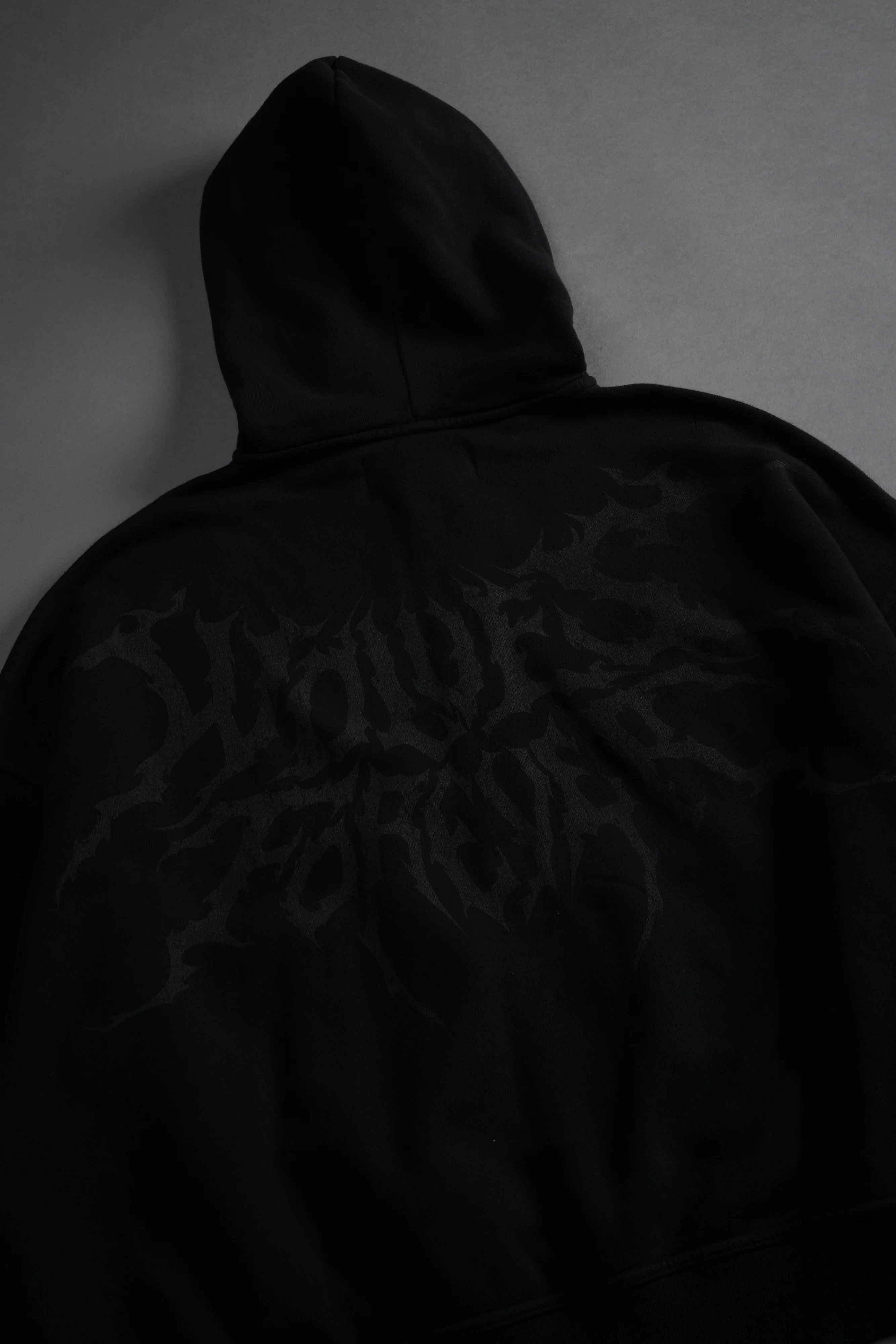 Vader Vex Double Zip Hoodie in Black - Image 16