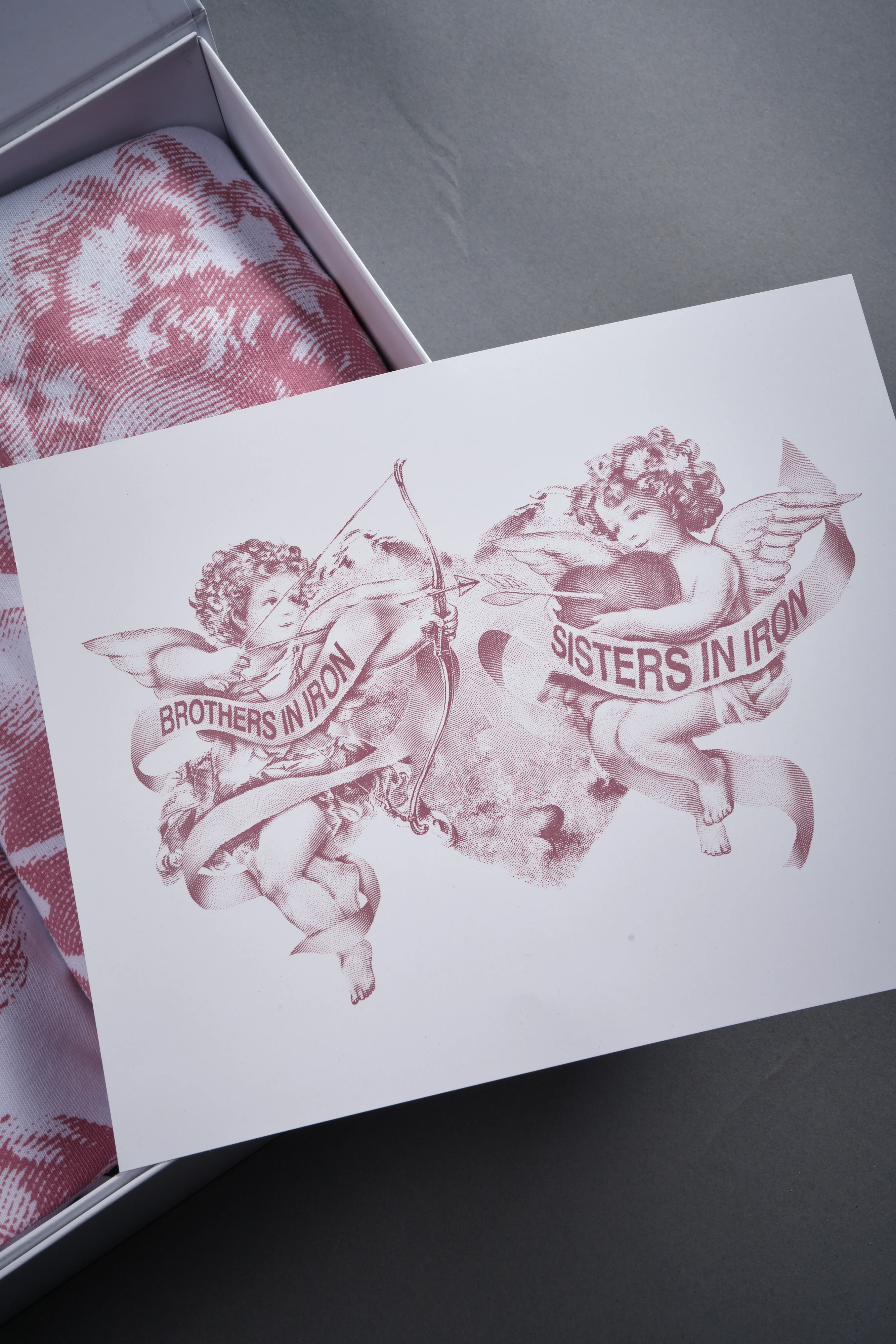 Valentine's Day "Side-By-Side" Tee Box Set in White - Image 7