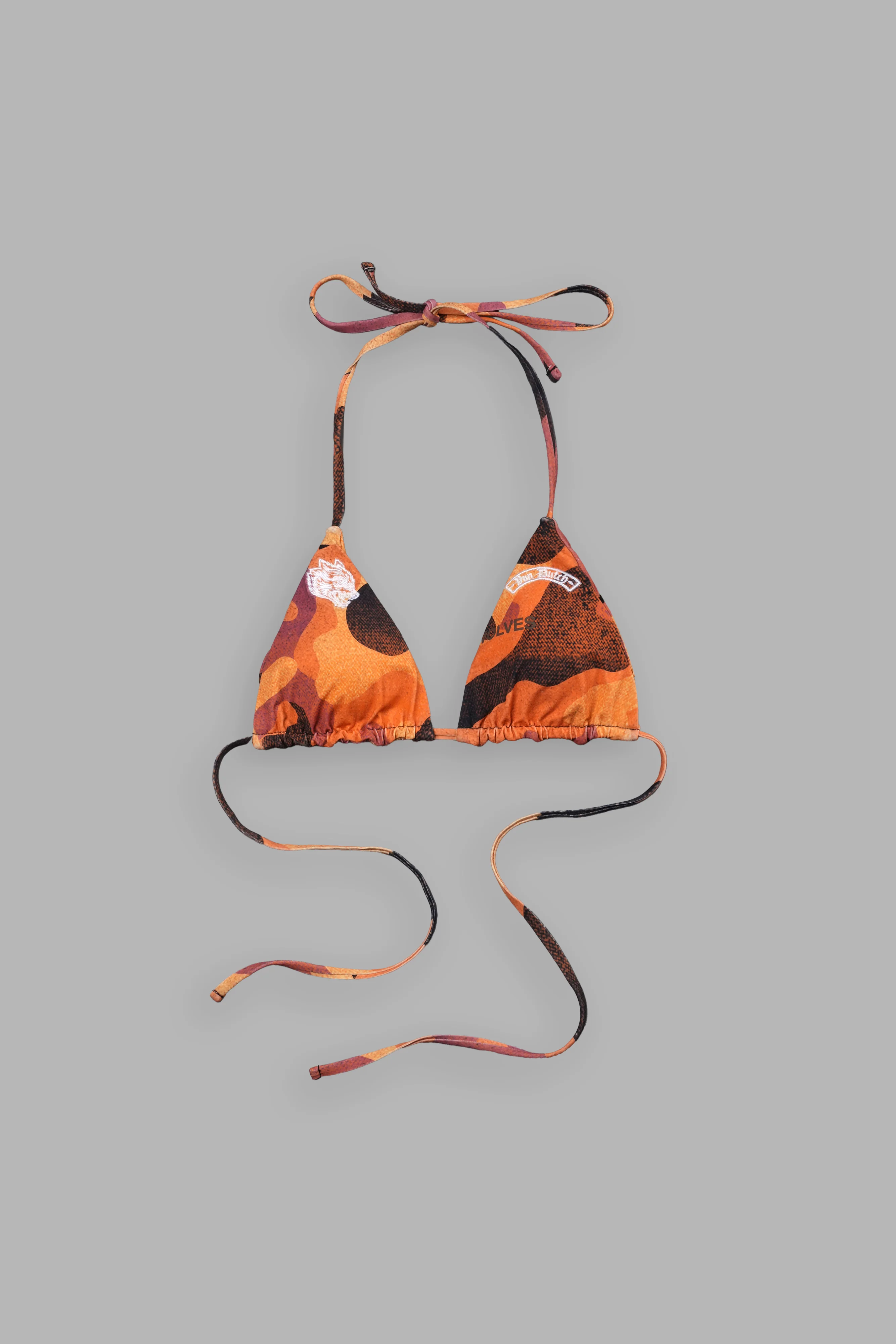 VD Chopper "Nikita" Triangle Top in DSVD Orange Camo - Image 8