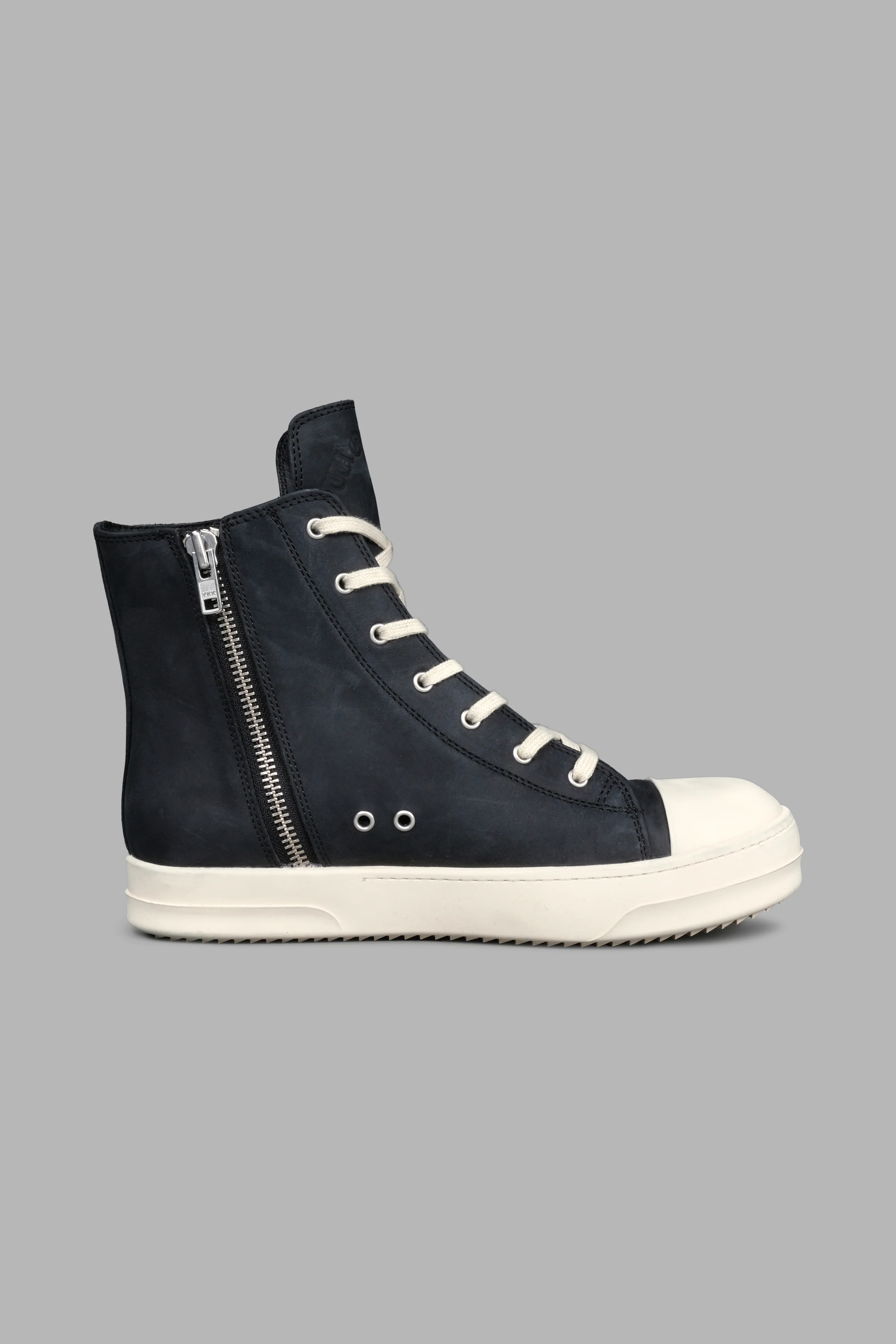Venice High Top Shoe in Black/Cream - Image 2
