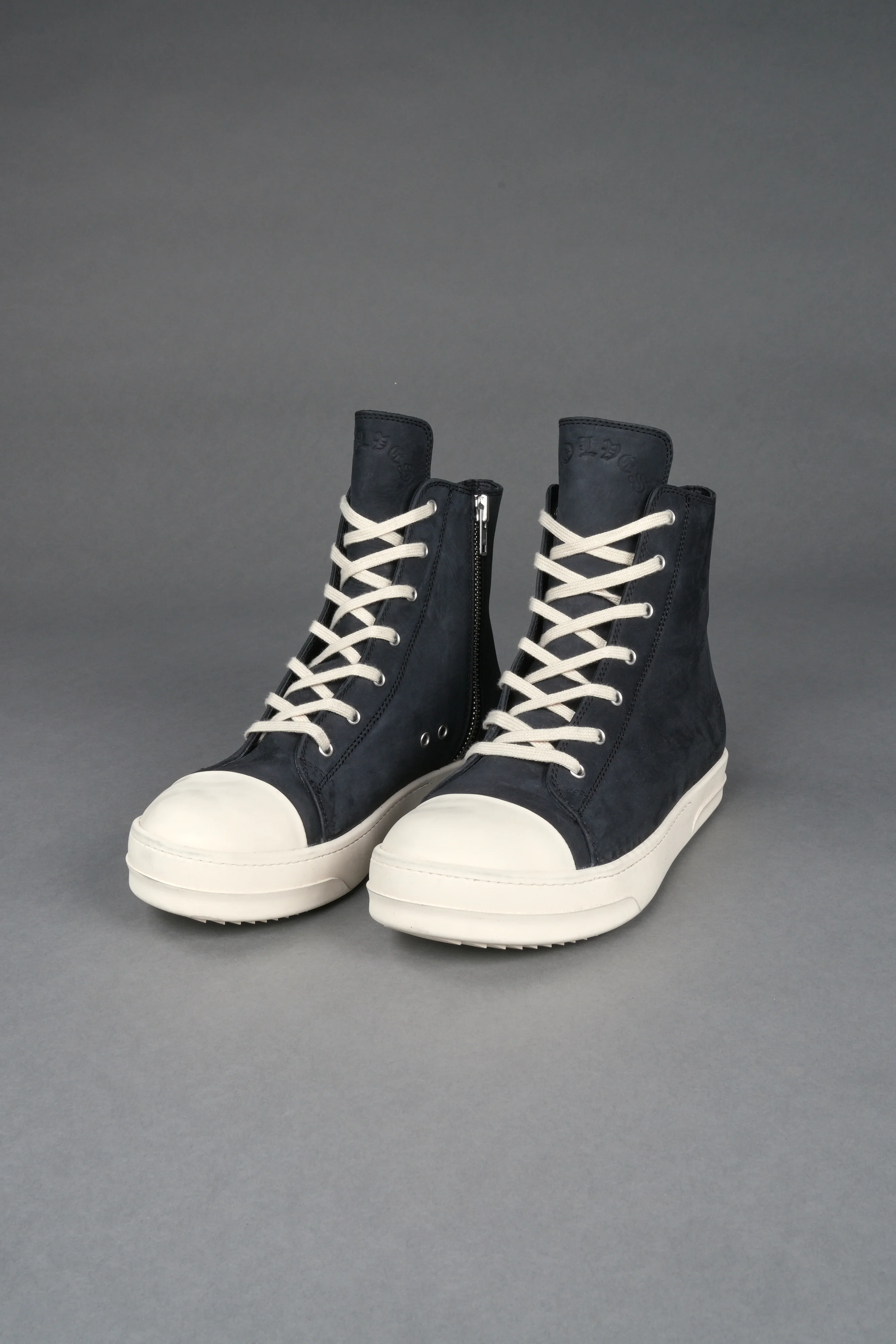 Venice High Top Shoe in Black/Cream - Image 9