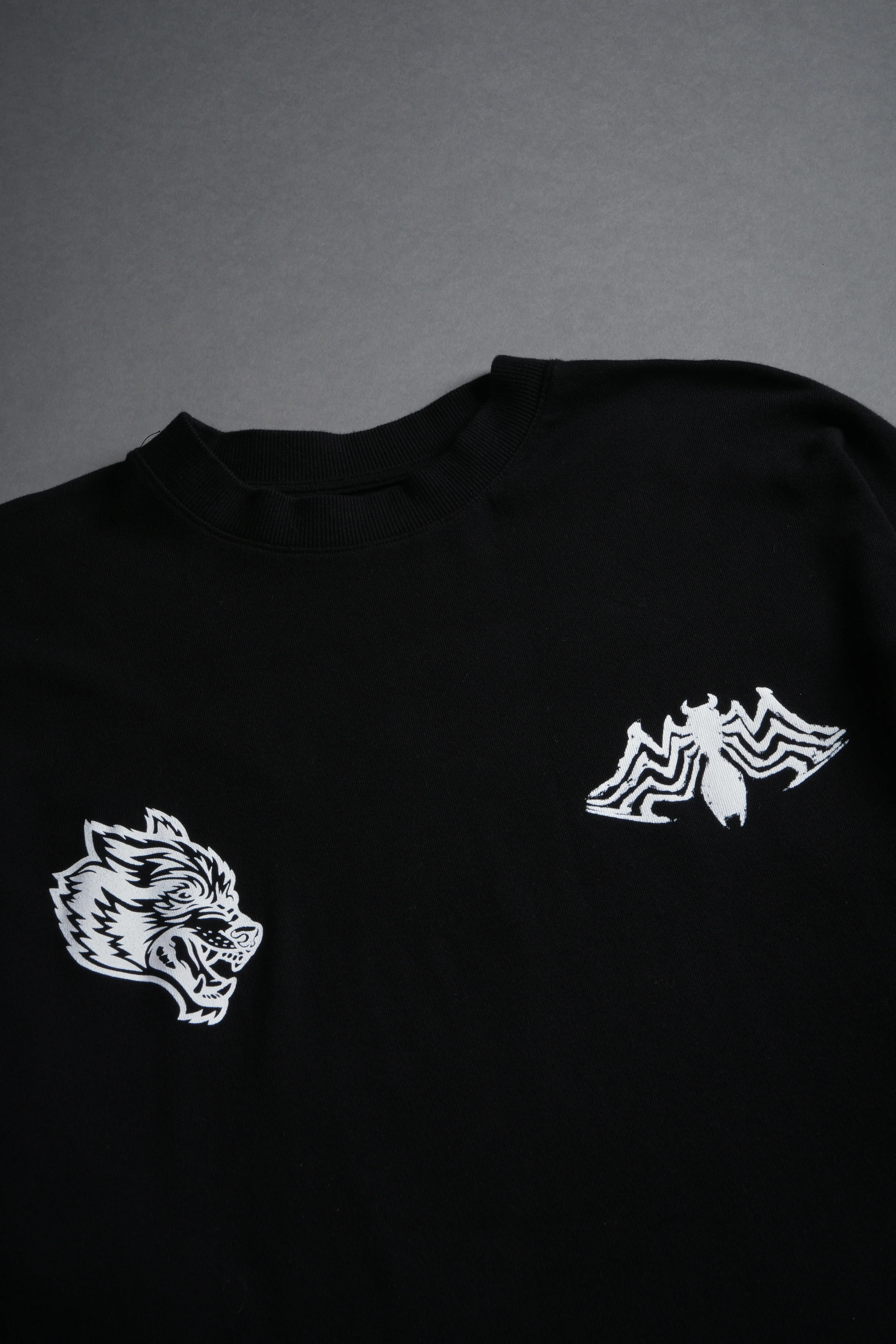 Venom Chopper Premium Oversized Tee in Black - Image 3