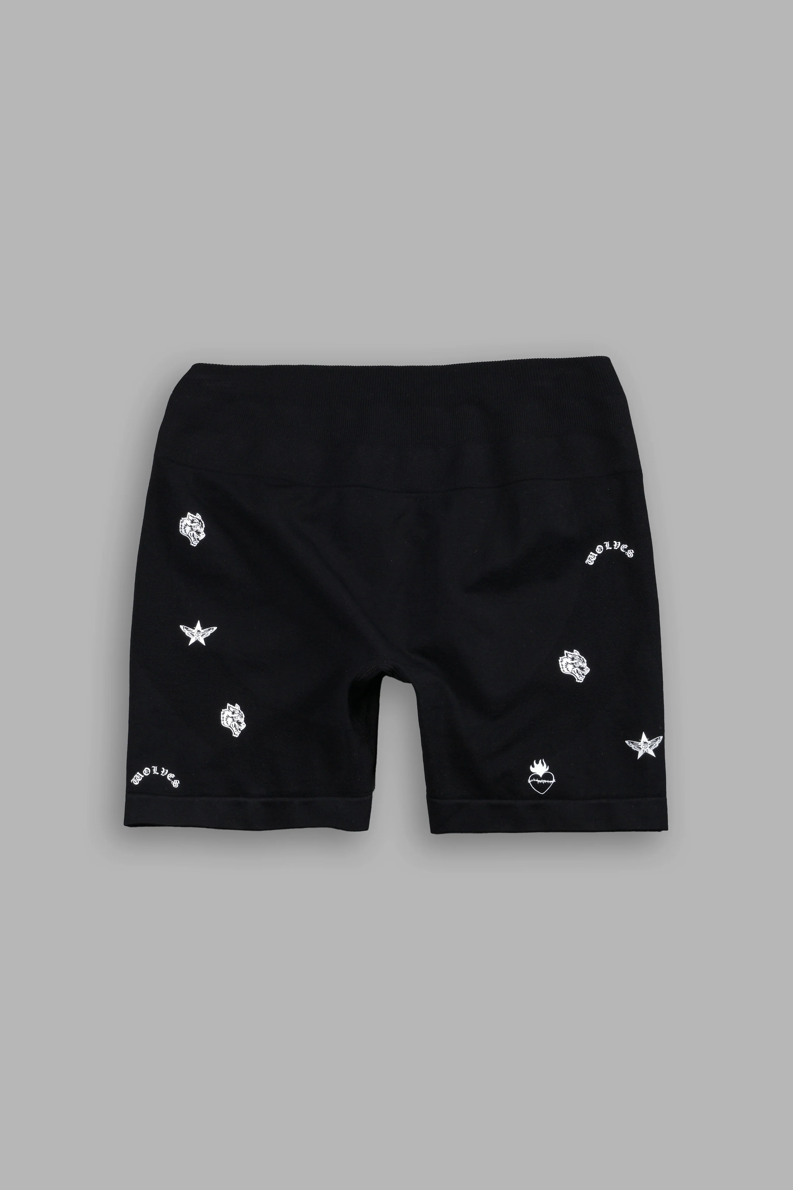 Verona Noir "Stella" Soft Seamless Shorts in Black - Image 7