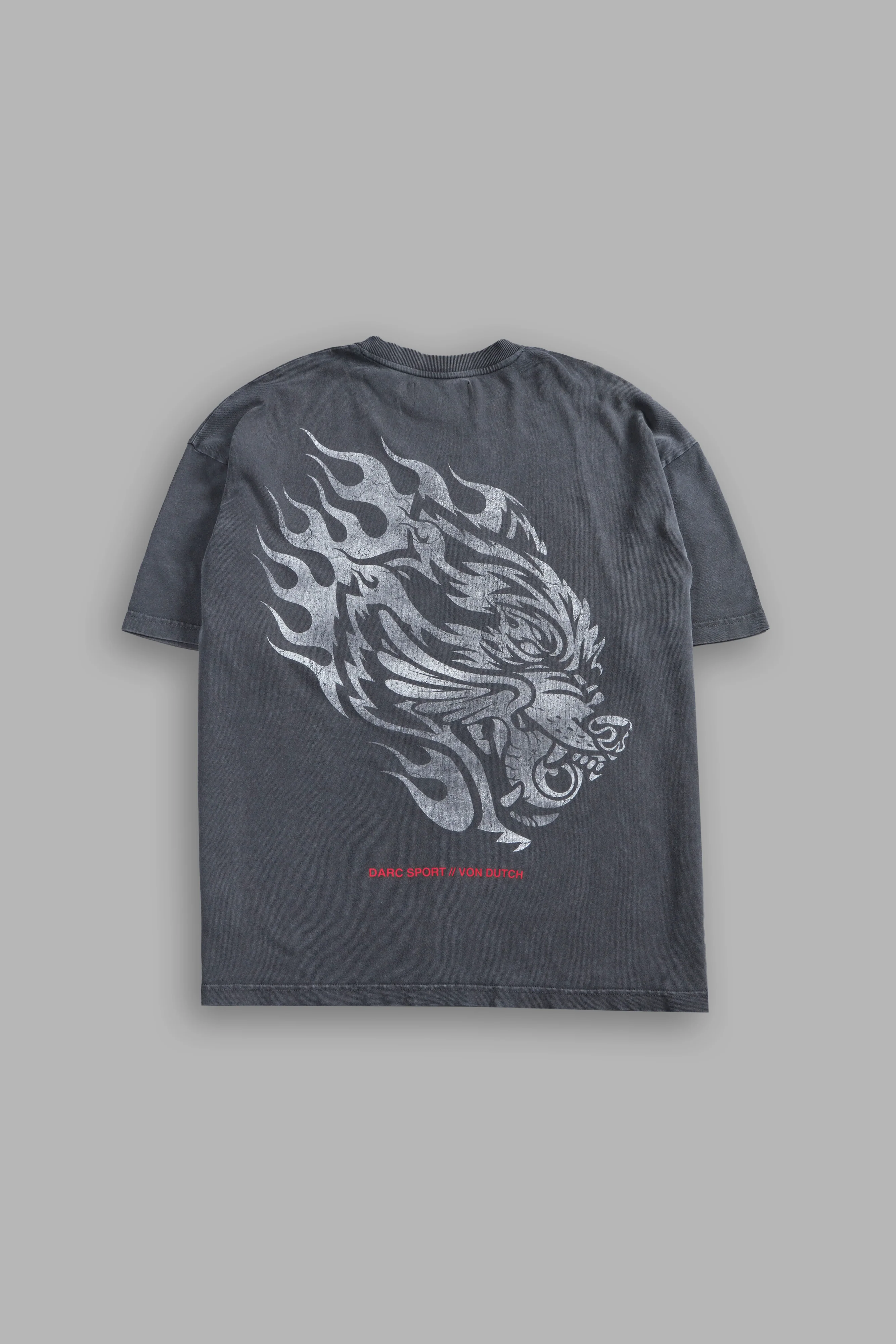 Von Darc Premium Oversized Tee in Wolf Gray