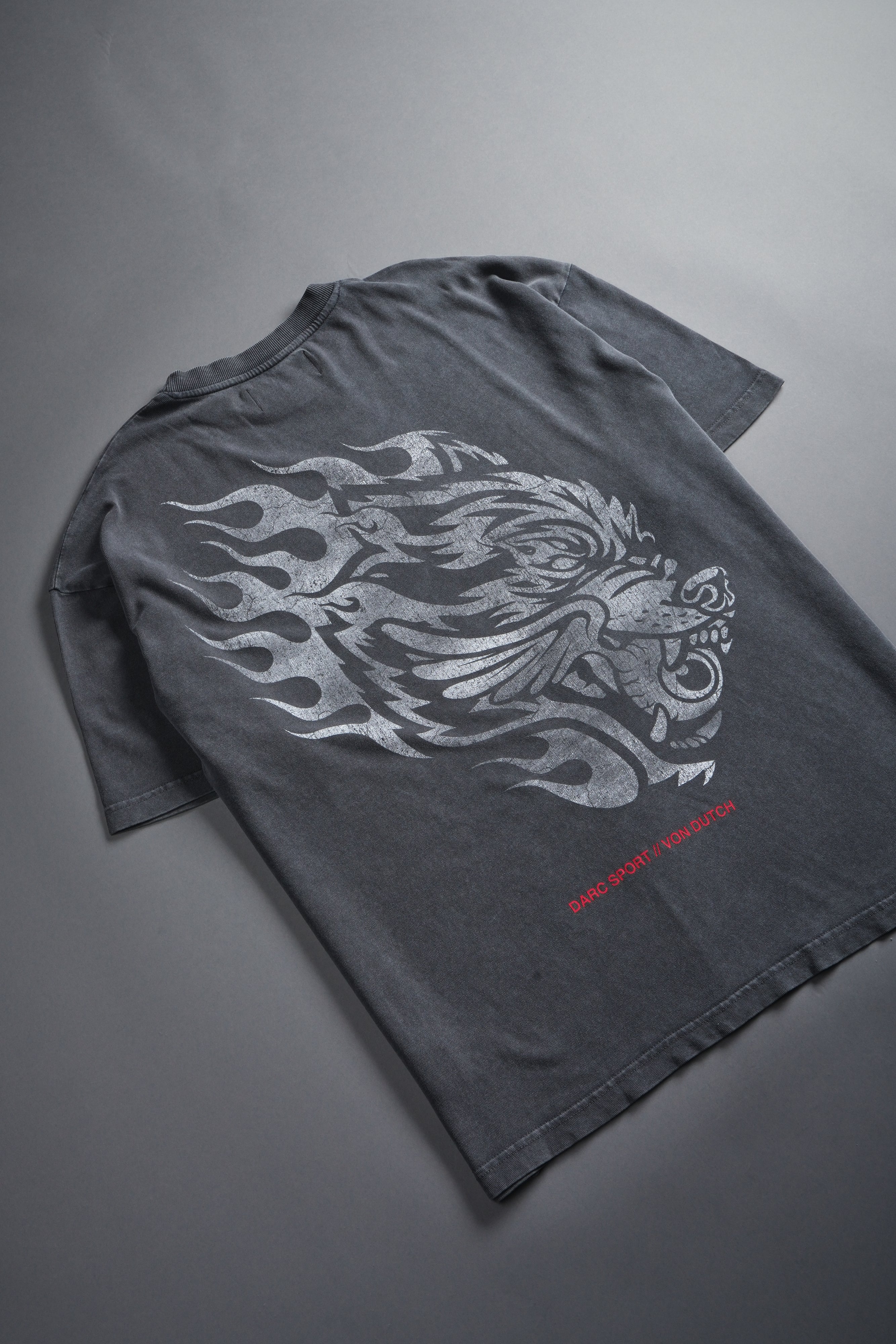 Von Darc Premium Oversized Tee in Wolf Gray - Image 8