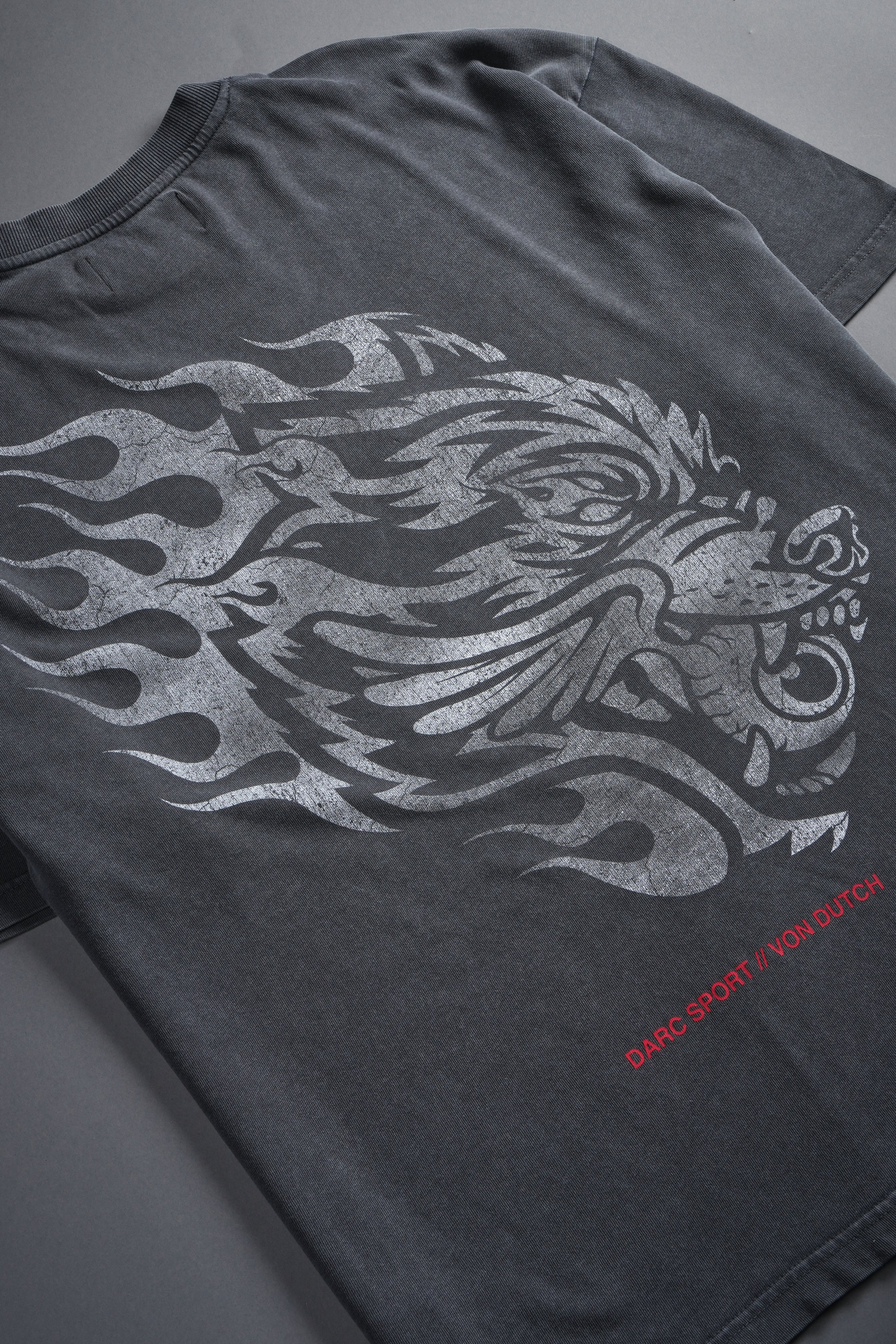 Von Darc Premium Oversized Tee in Wolf Gray - Image 9