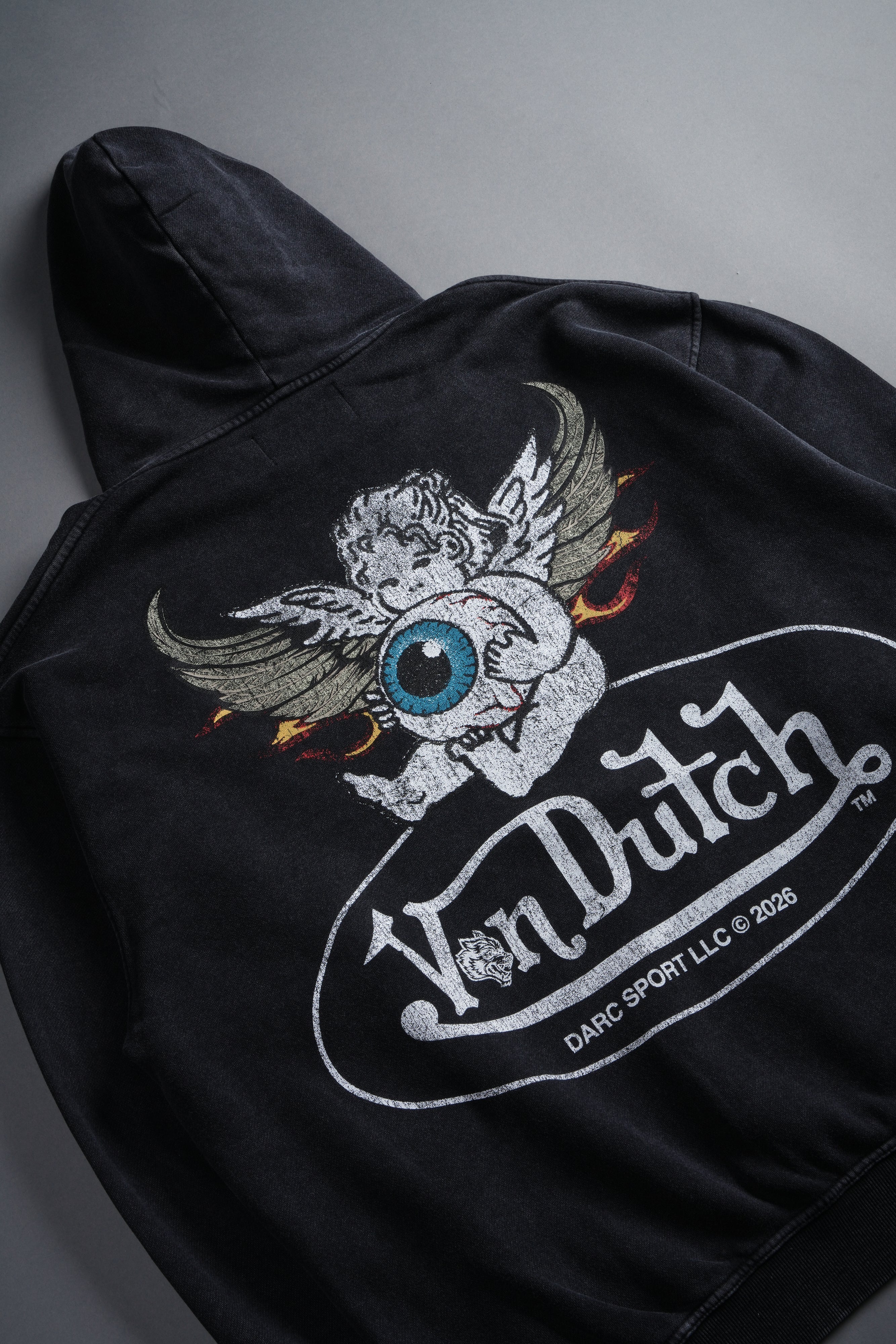 Von Wild Unisex "Pierce" Hoodie in Black - Image 16