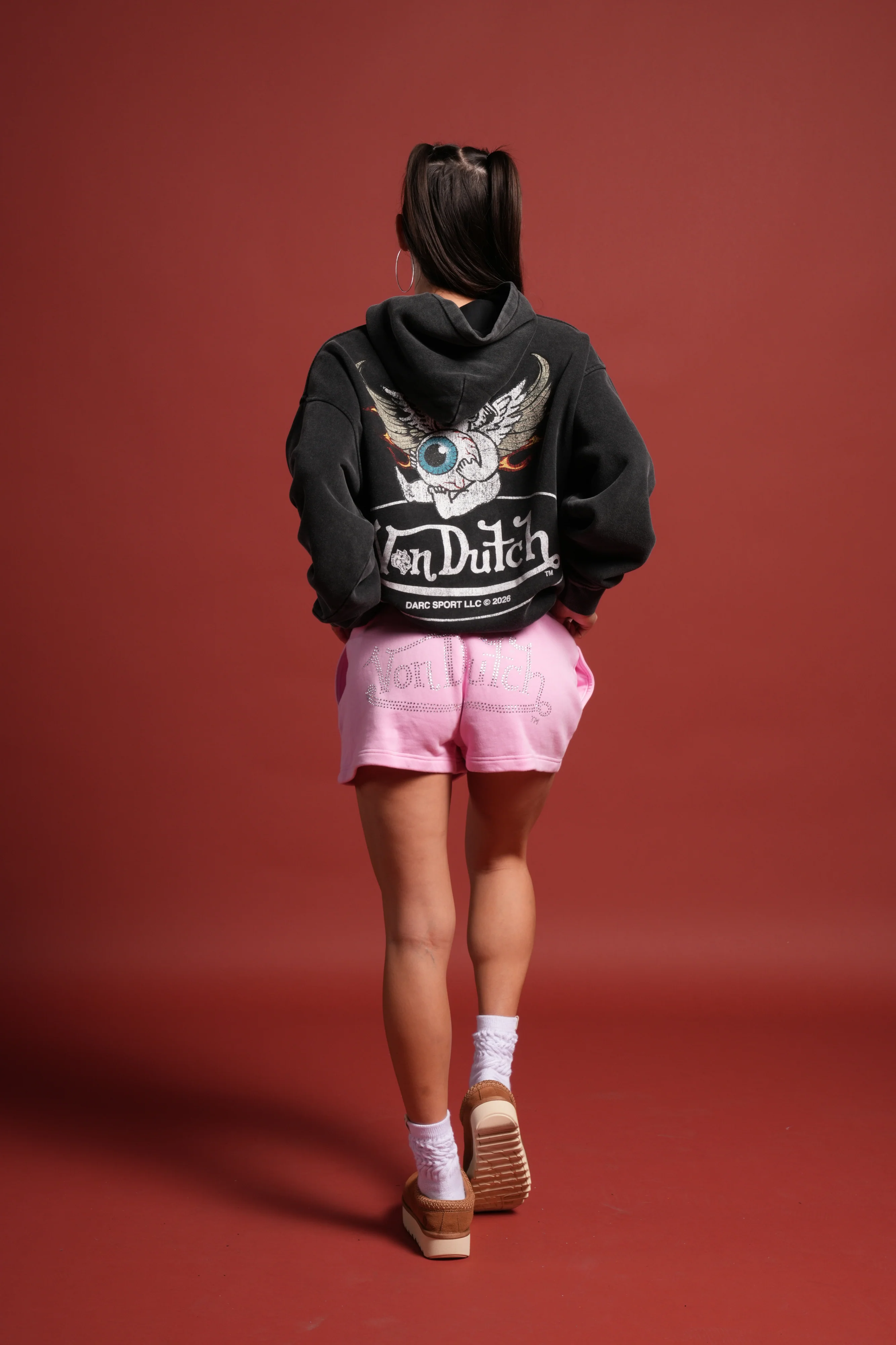 Von Wild Unisex "Pierce" Hoodie in Black - Image 6