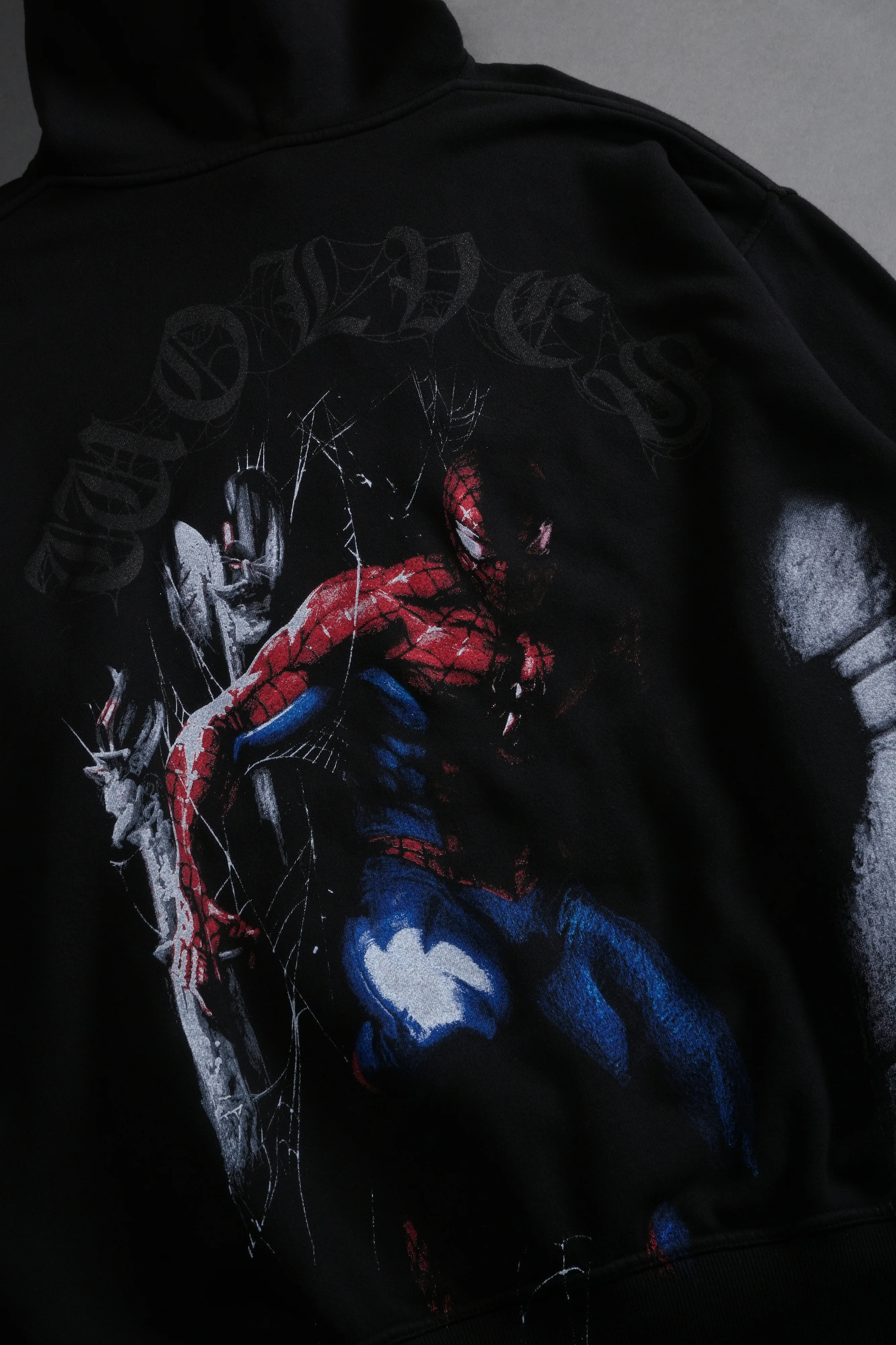 Webs and Shadows "Pierce" Hoodie in Black - Image 12