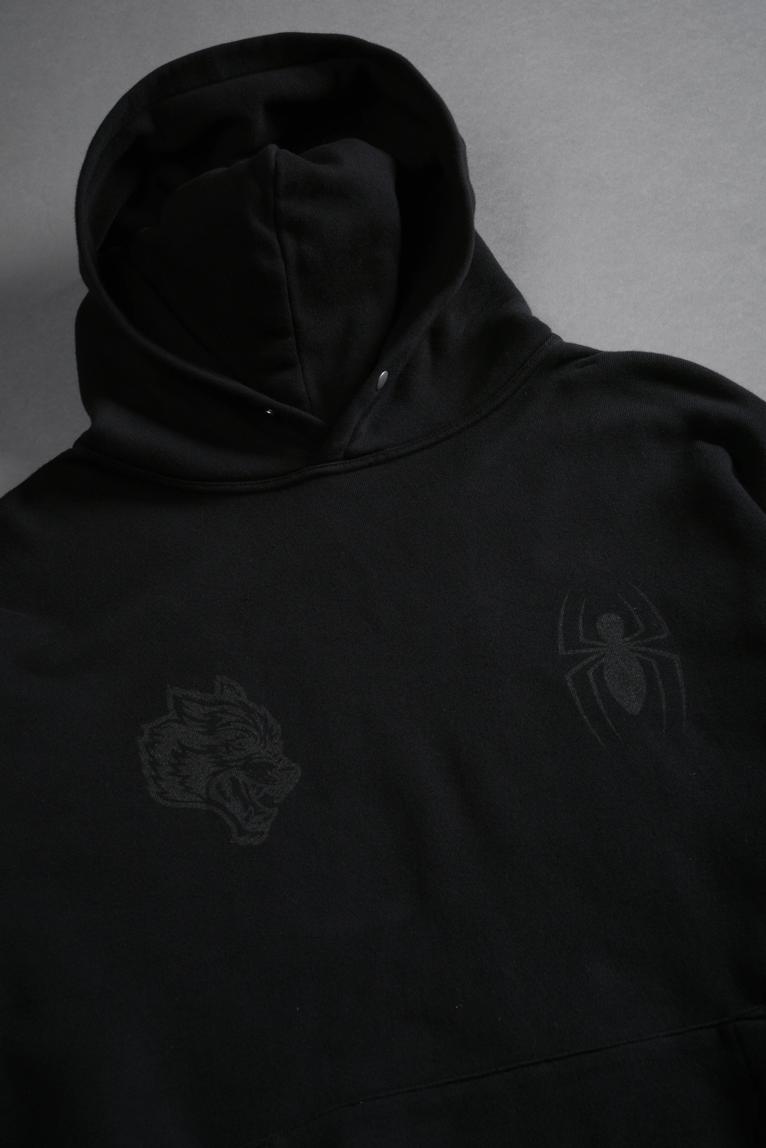 Webs and Shadows "Pierce" Hoodie in Black - Image 13