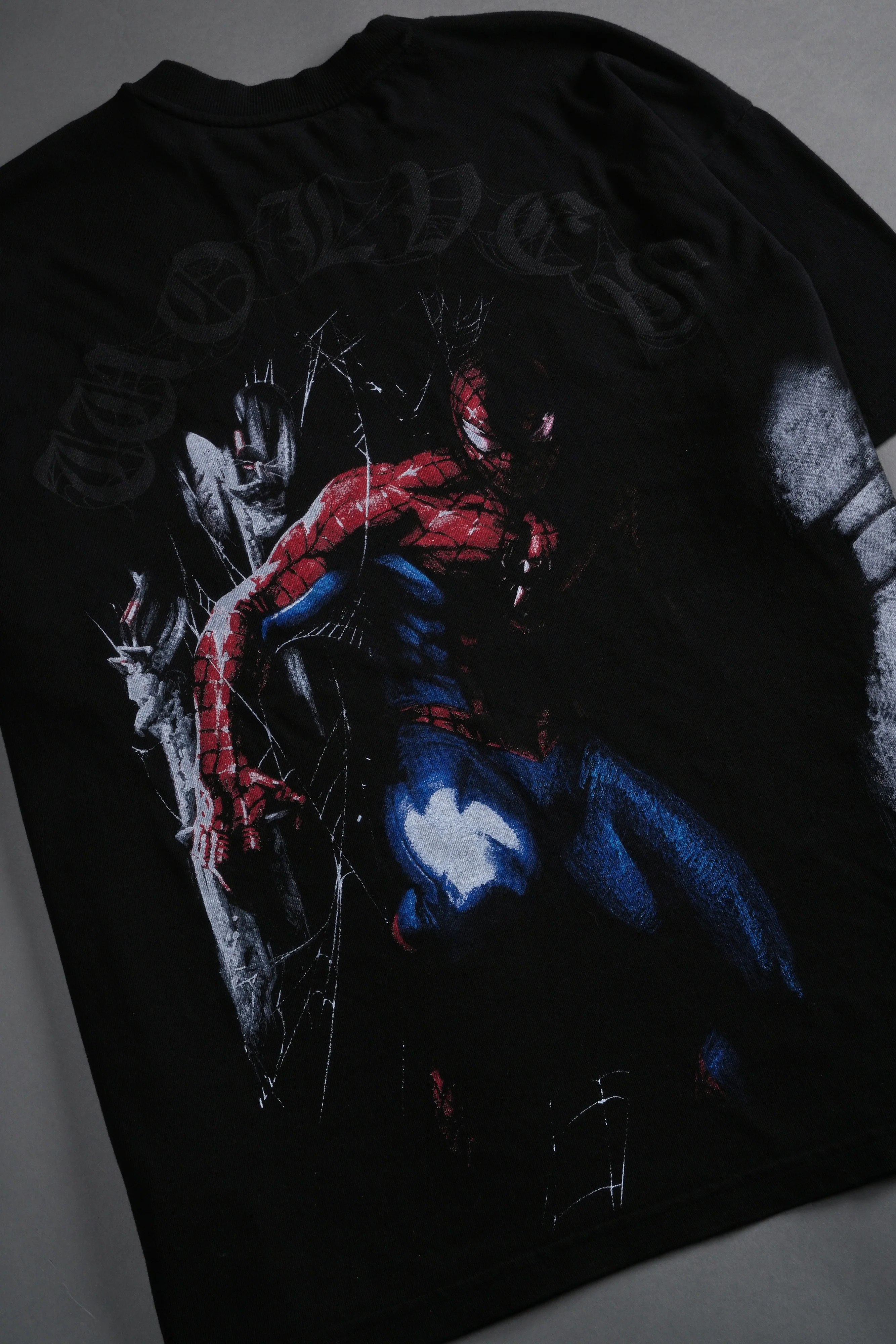 Webs and Shadows Premium Oversized Tee in Black - Image 11