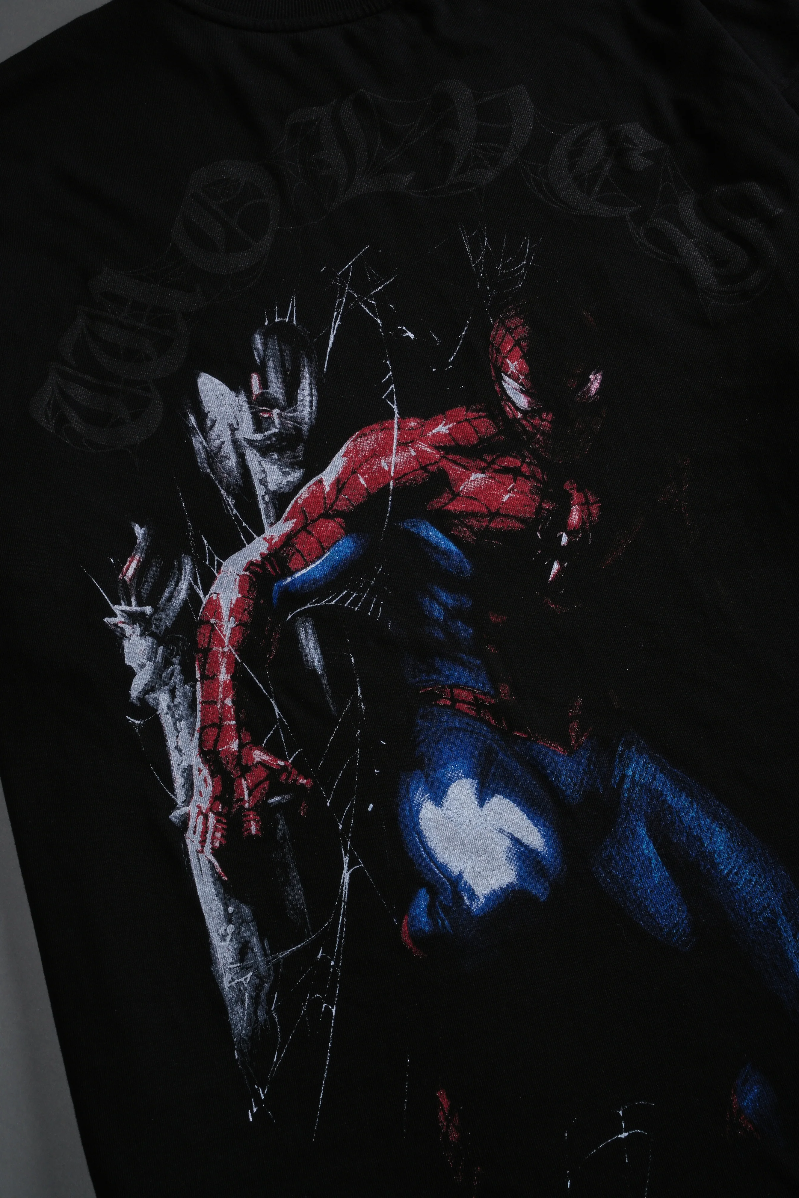 Webs and Shadows Premium Oversized Tee in Black - Image 12