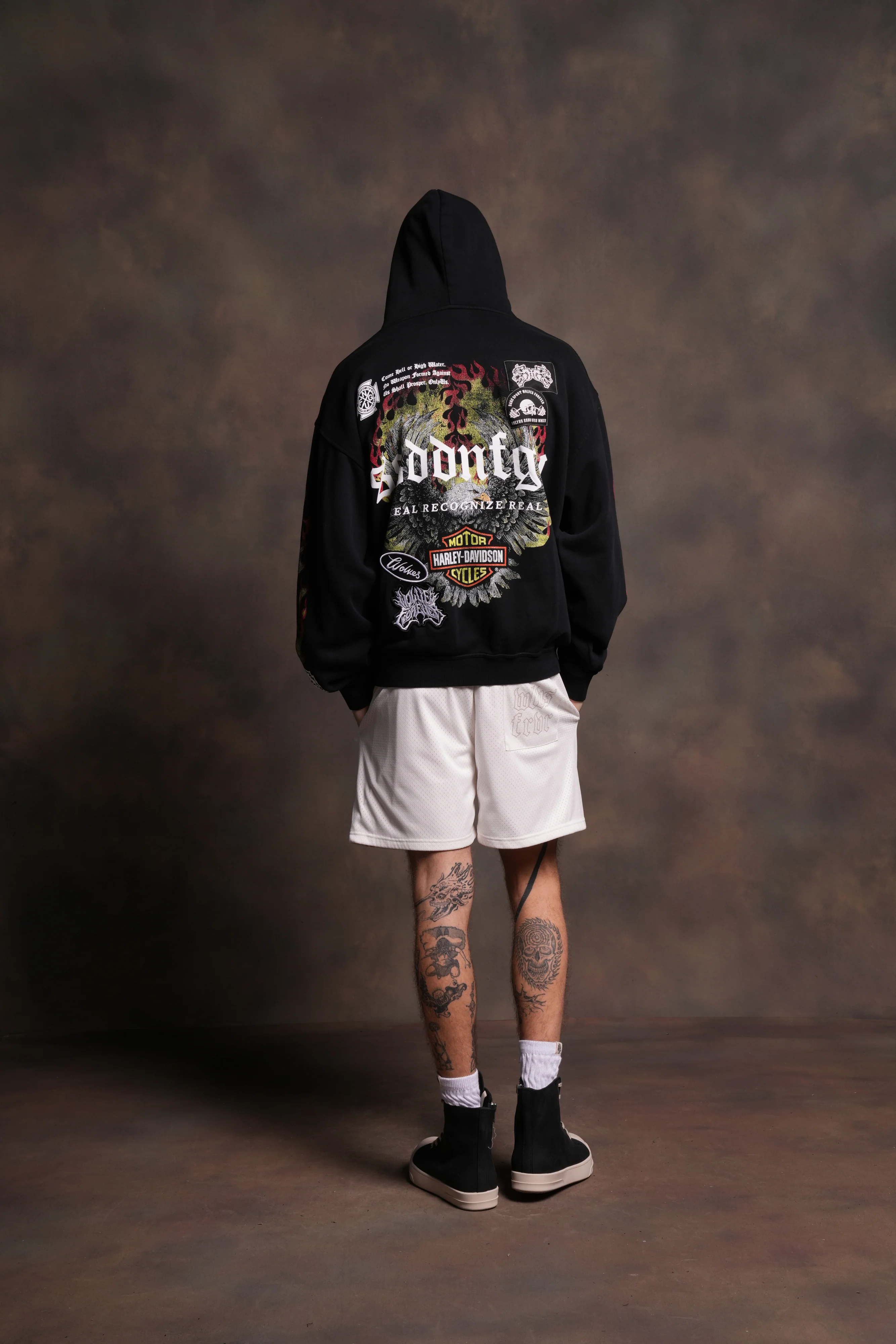 Wings of Fire "Pierce" Hoodie in Black - Image 6