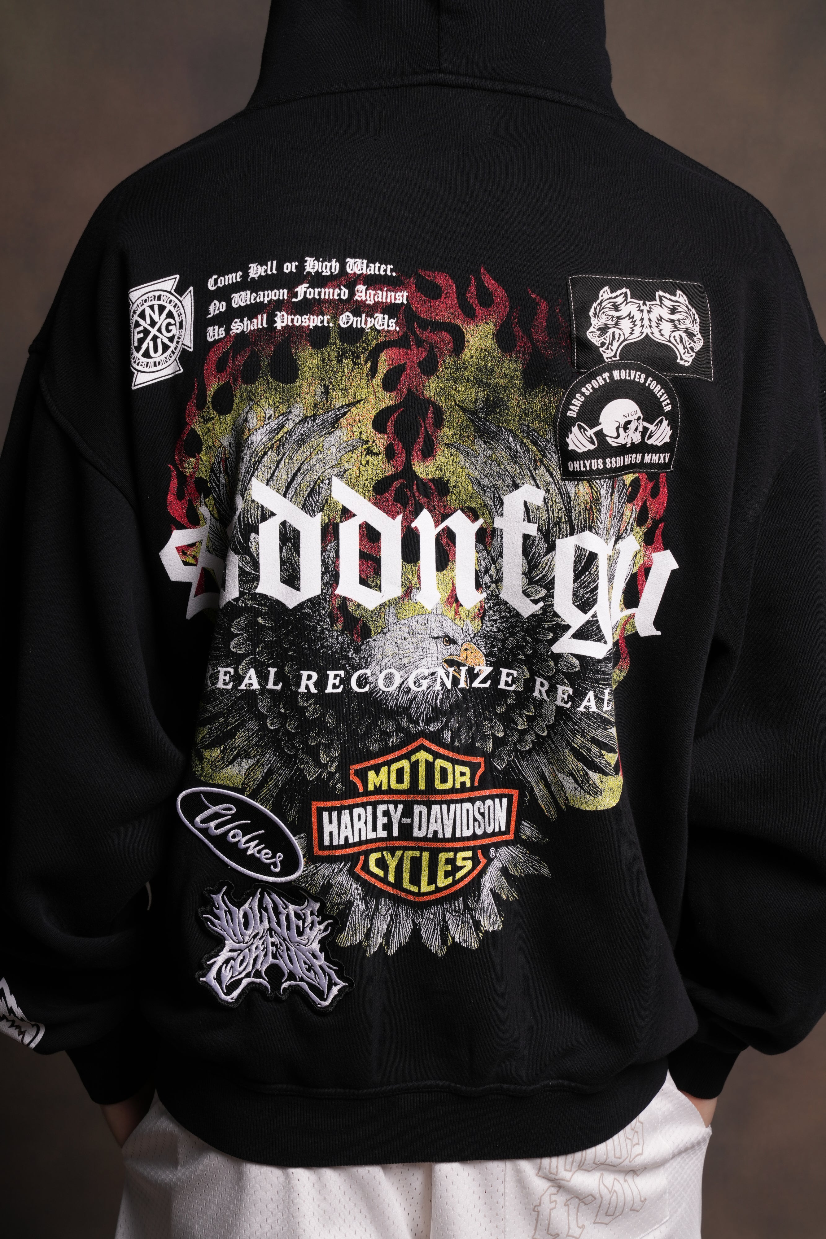 Wings of Fire "Pierce" Hoodie in Black - Image 8