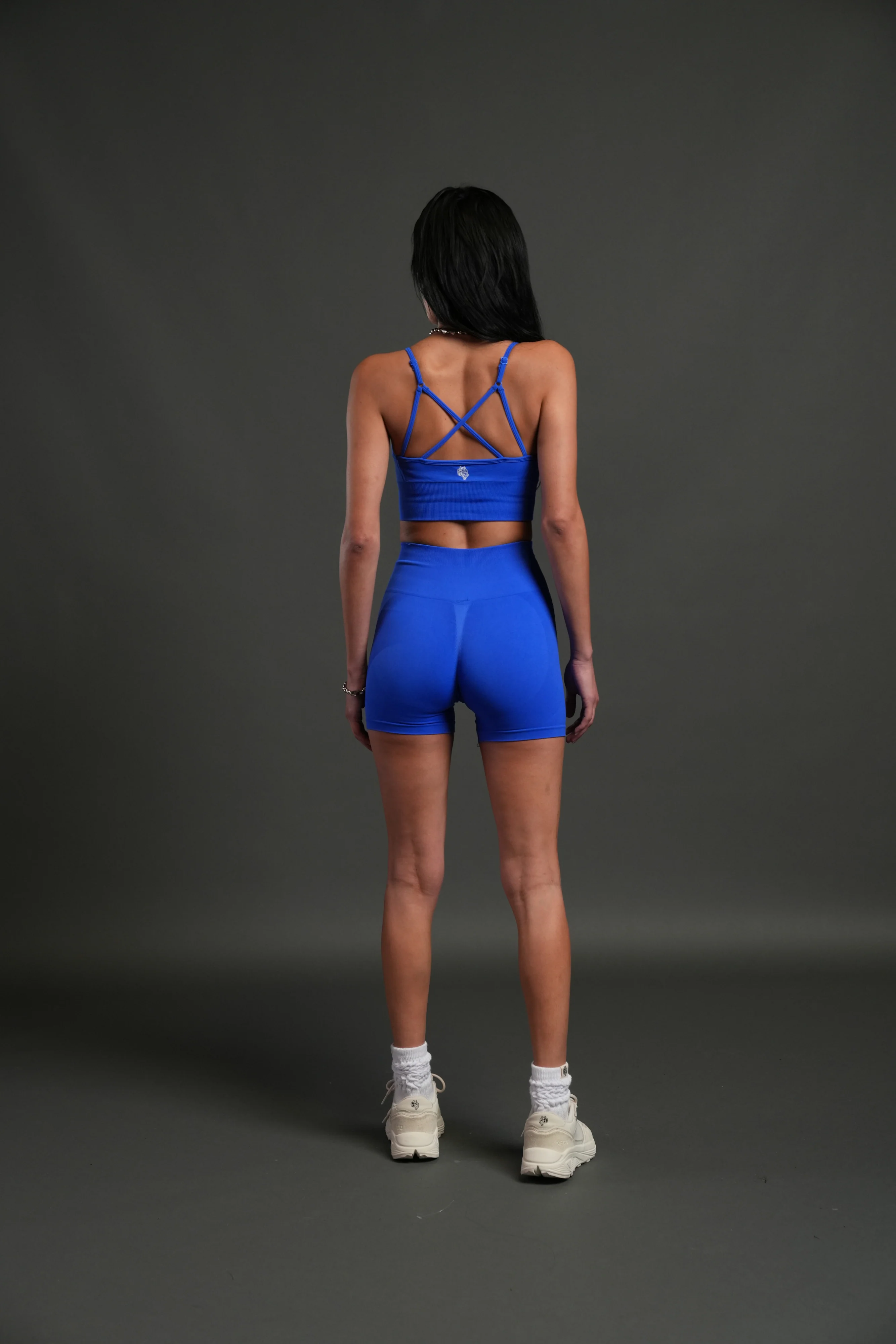 WLVS FRVR Hesh "Ryann" Soft Seamless Bra in Cobalt Blue - Image 4