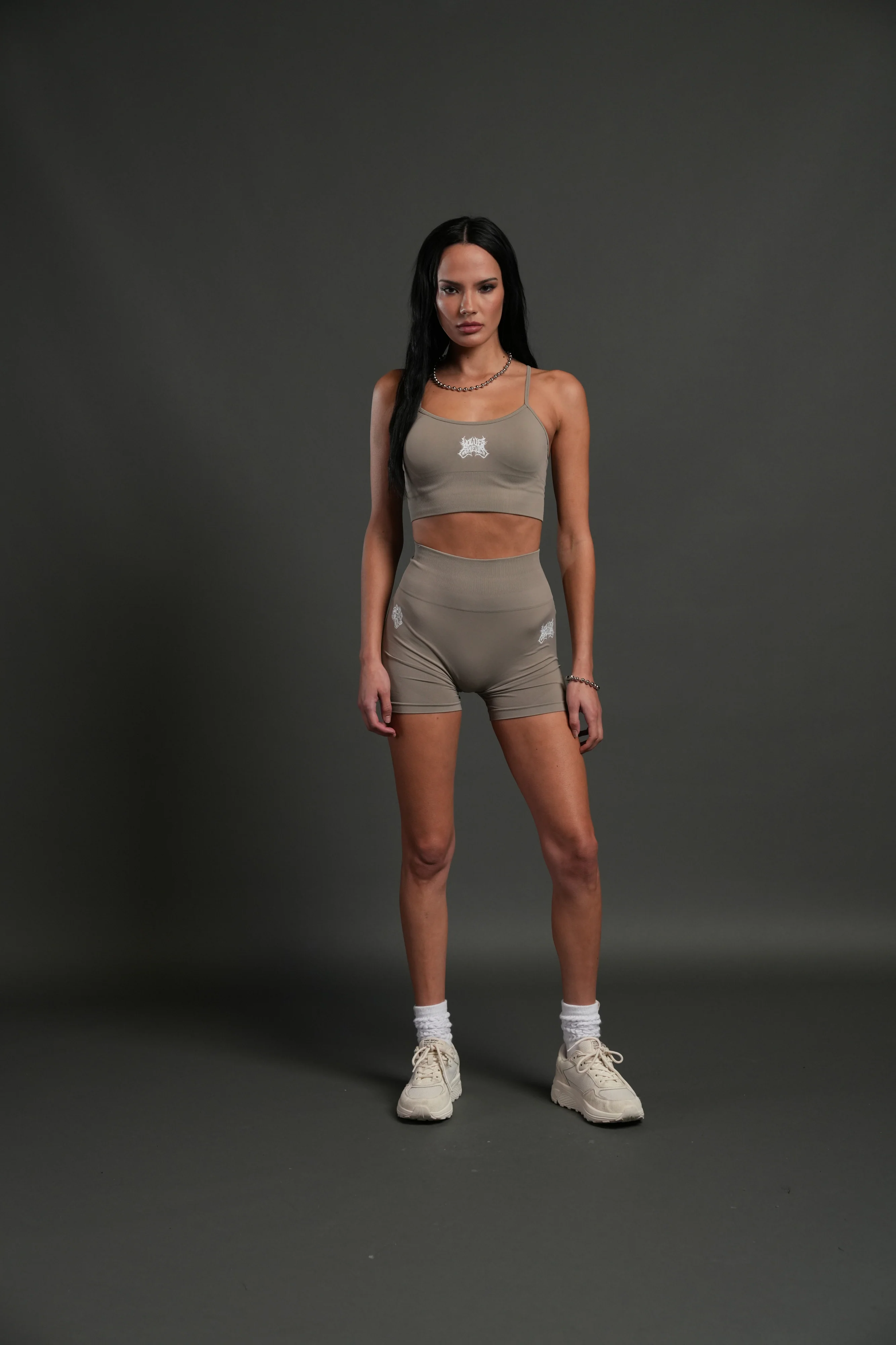 WLVS FRVR Hesh "Ryann" Soft Seamless Bra in Taupe - Image 3