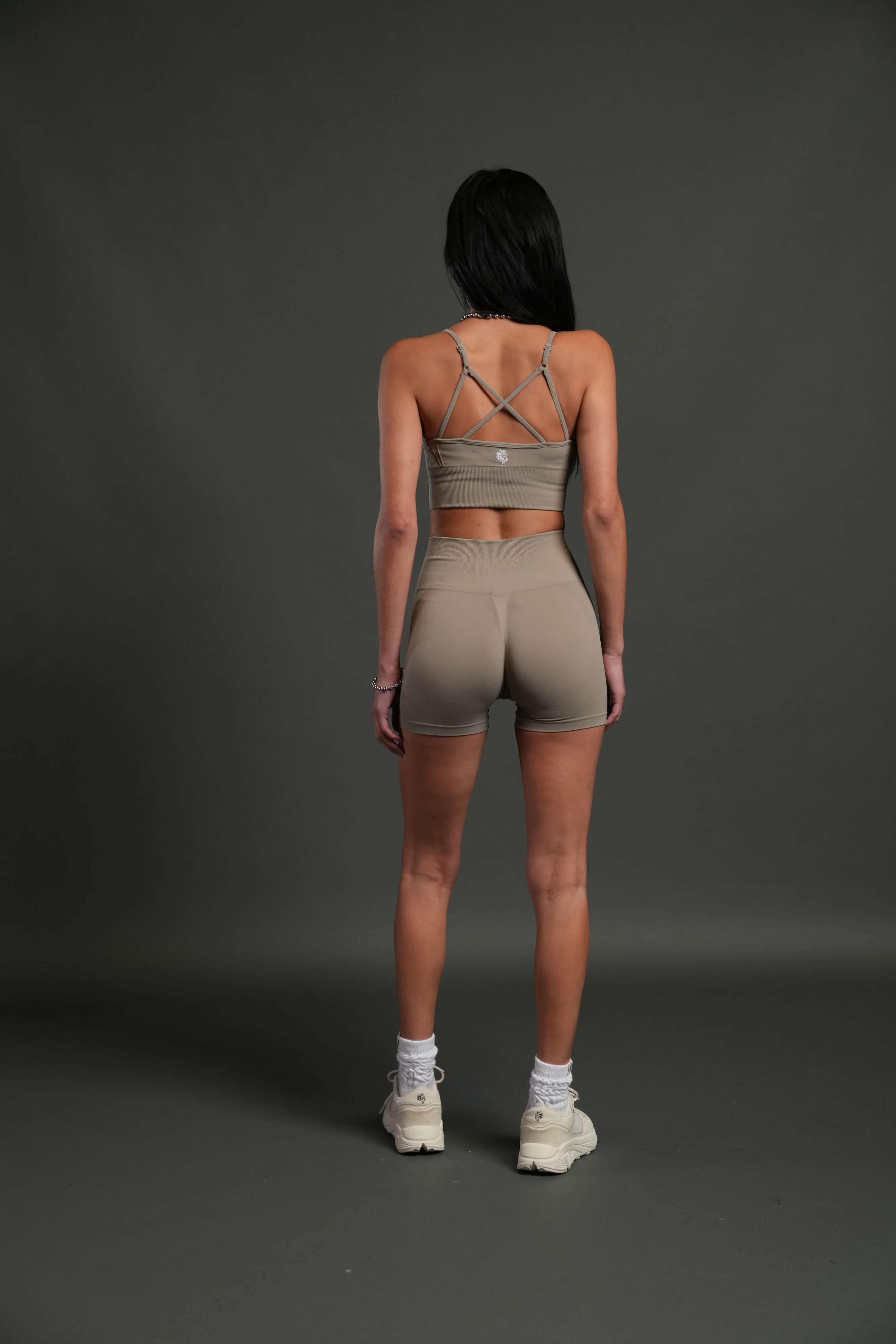 WLVS FRVR Hesh "Ryann" Soft Seamless Bra in Taupe - Image 4