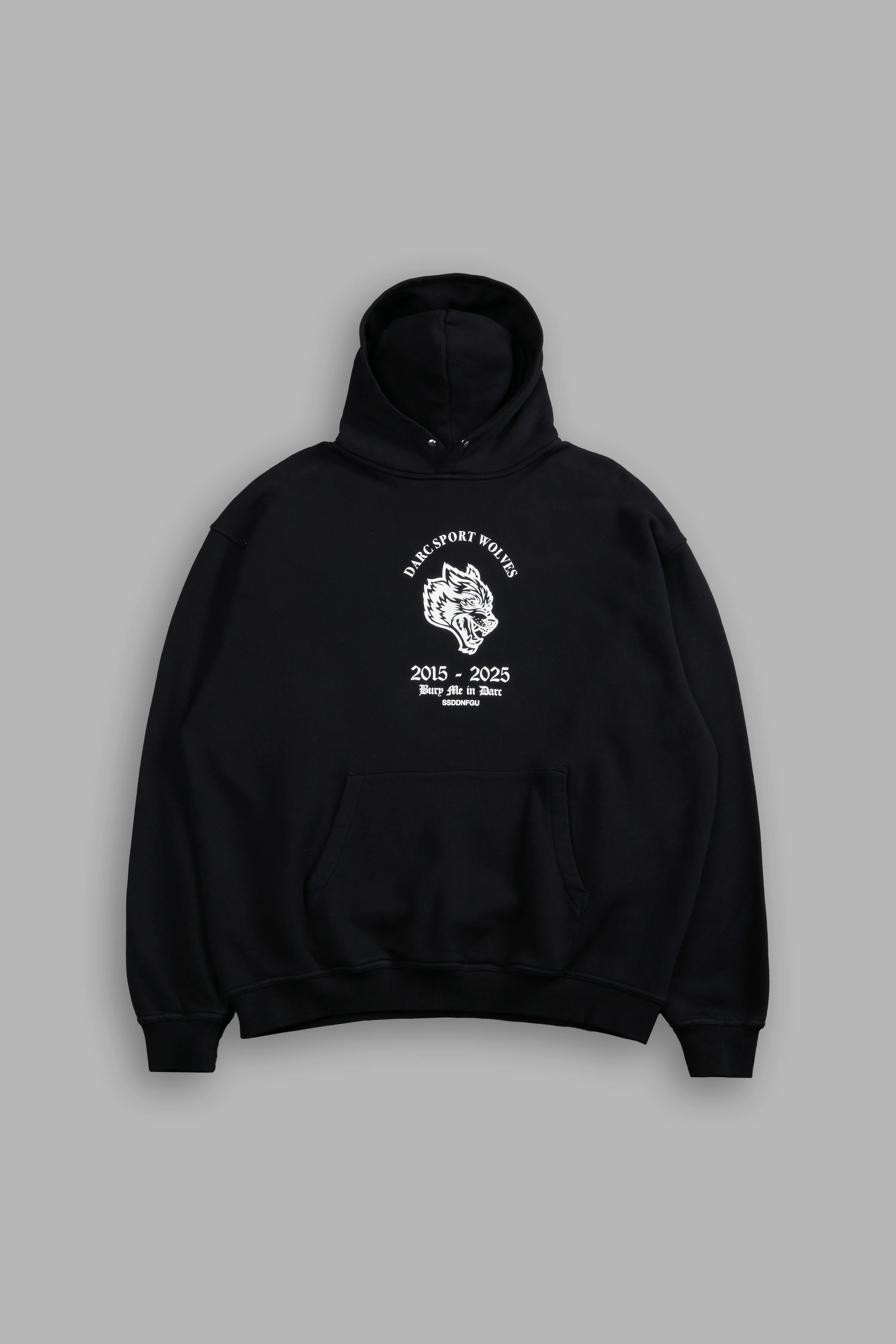 Wolf Blood "Pierce" Hoodie in Black - Image 3