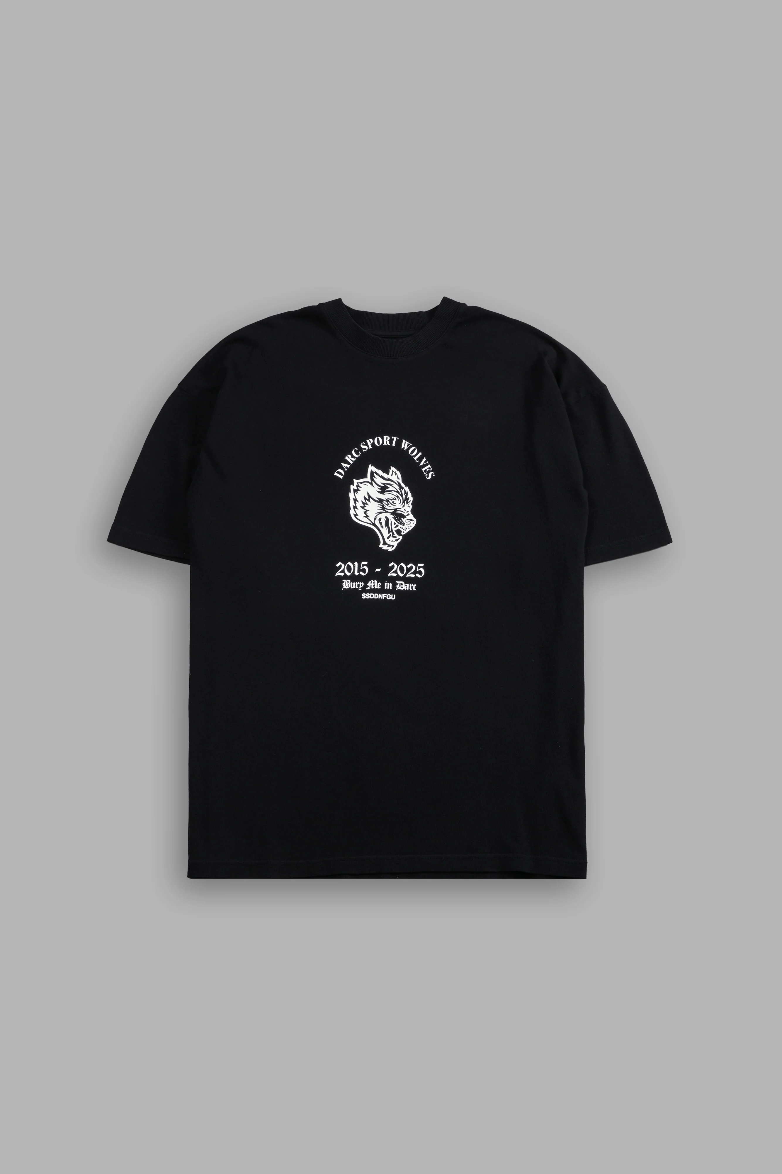 Wolf Blood "Premium" Oversized Tee in Black - Image 3