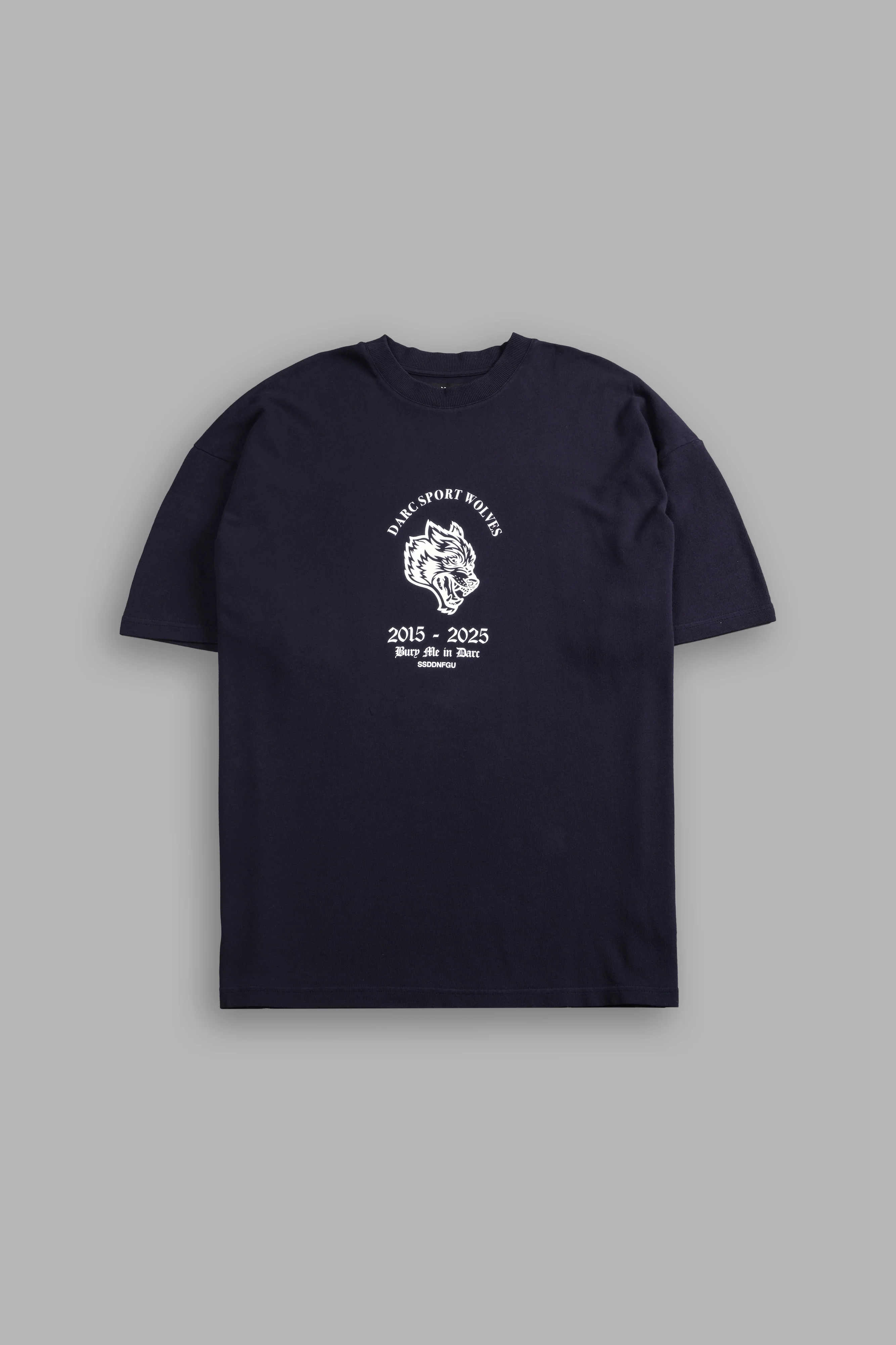 Wolf Blood "Premium" Oversized Tee in Nightshade - Image 3