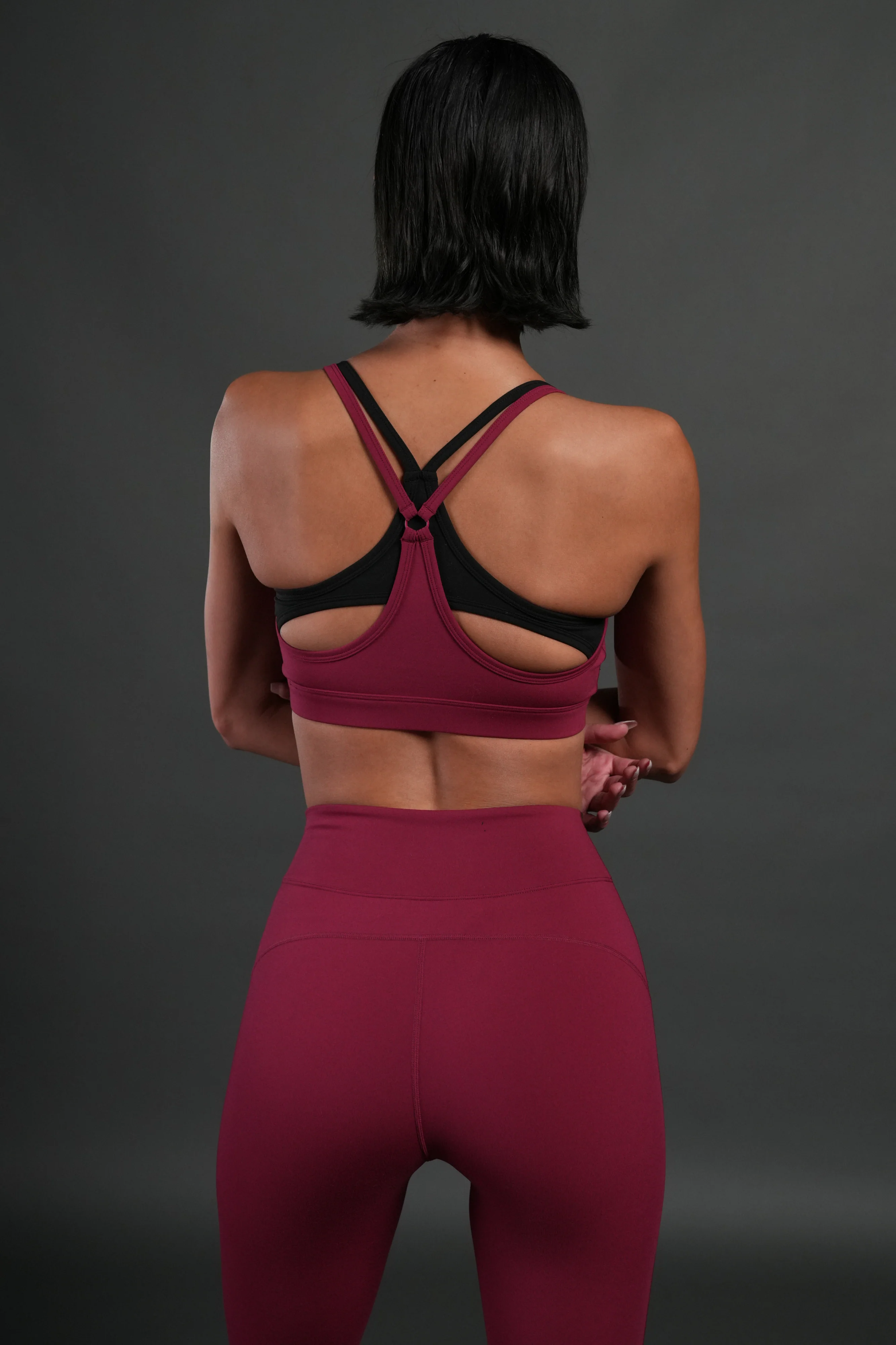 Wolf Chopper "Juliette" Energy Double Bra in Deep Raspberry - Image 2