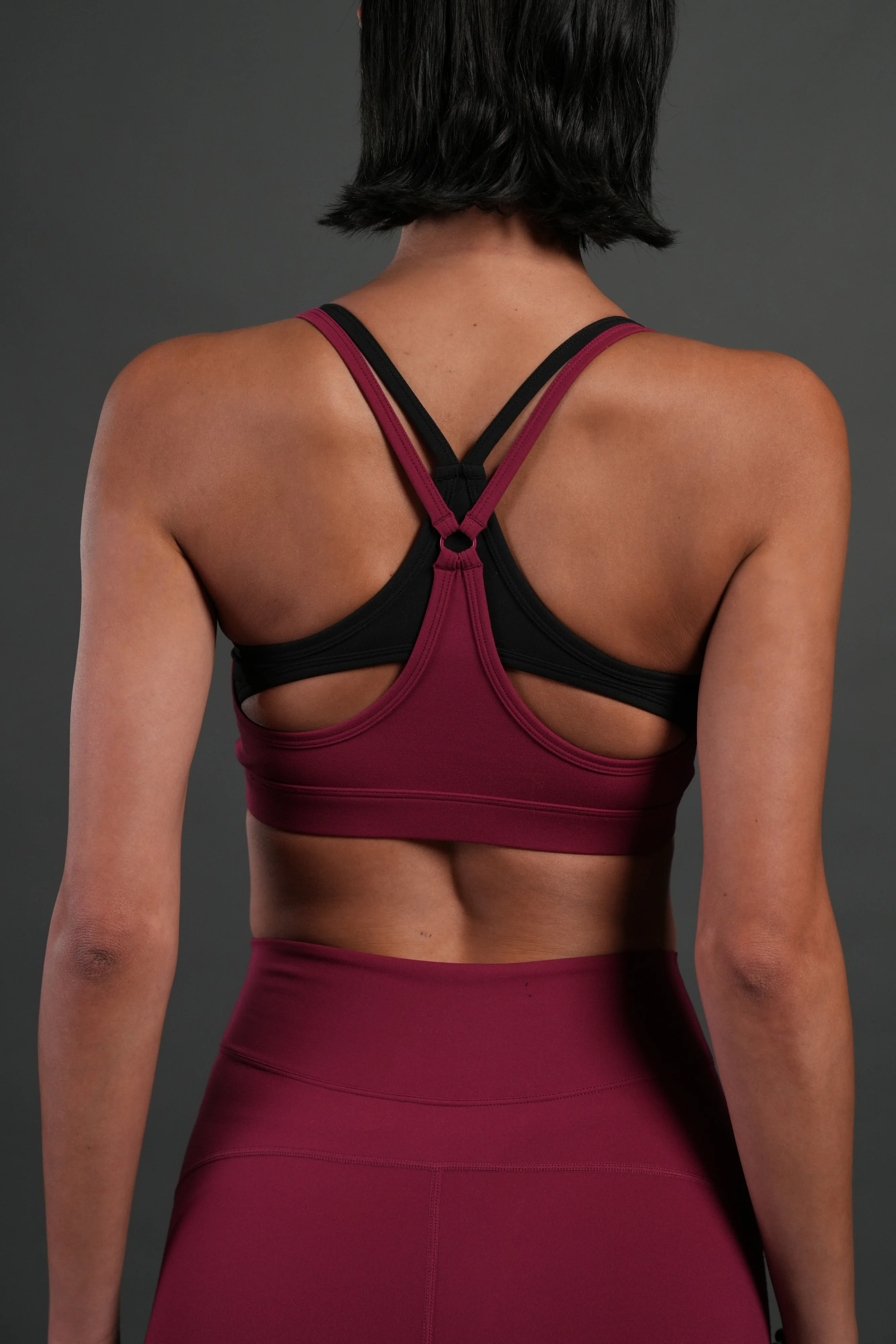 Wolf Chopper "Juliette" Energy Double Bra in Deep Raspberry - Image 6