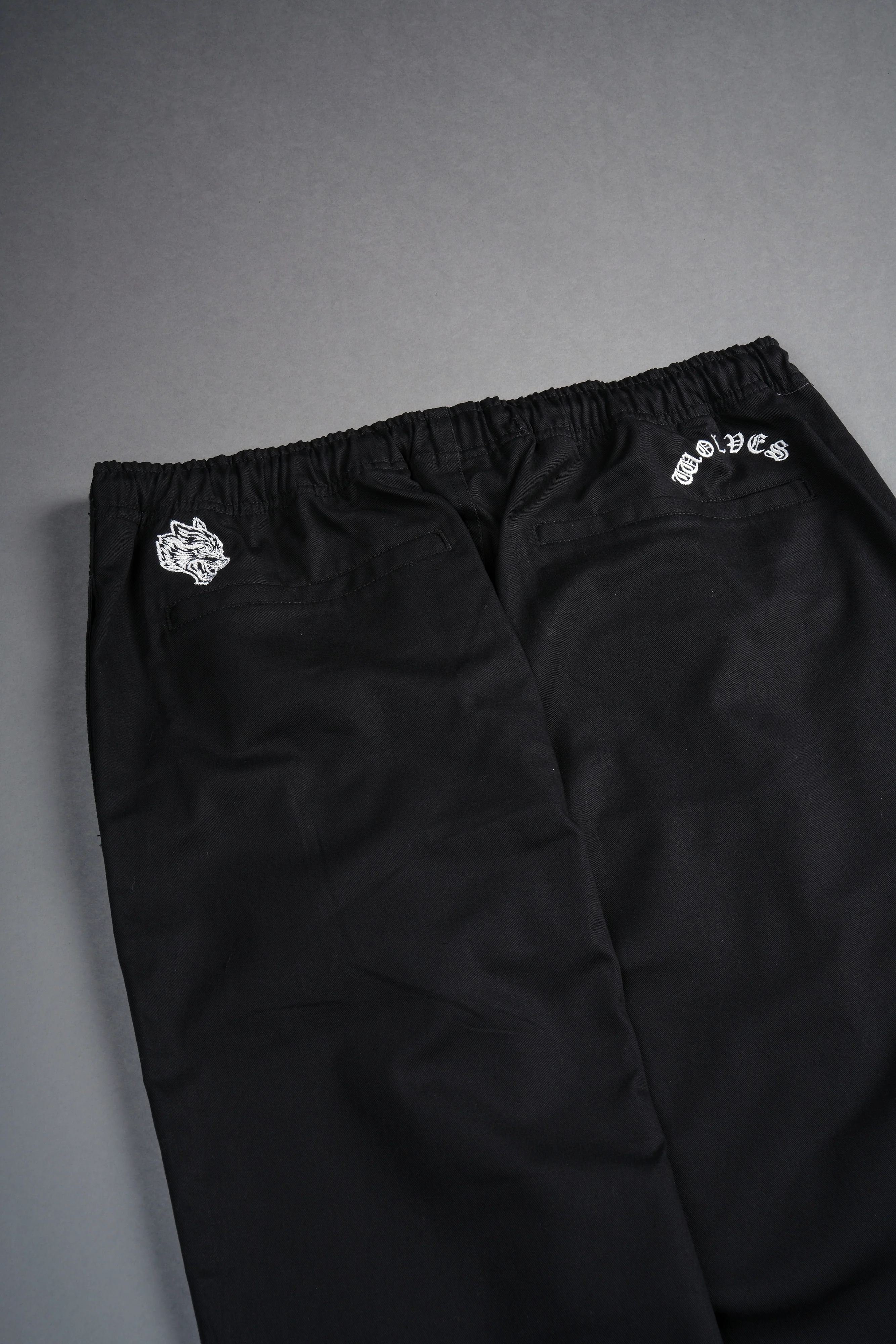Wolf Chopper Pip Pants in Black - Image 4