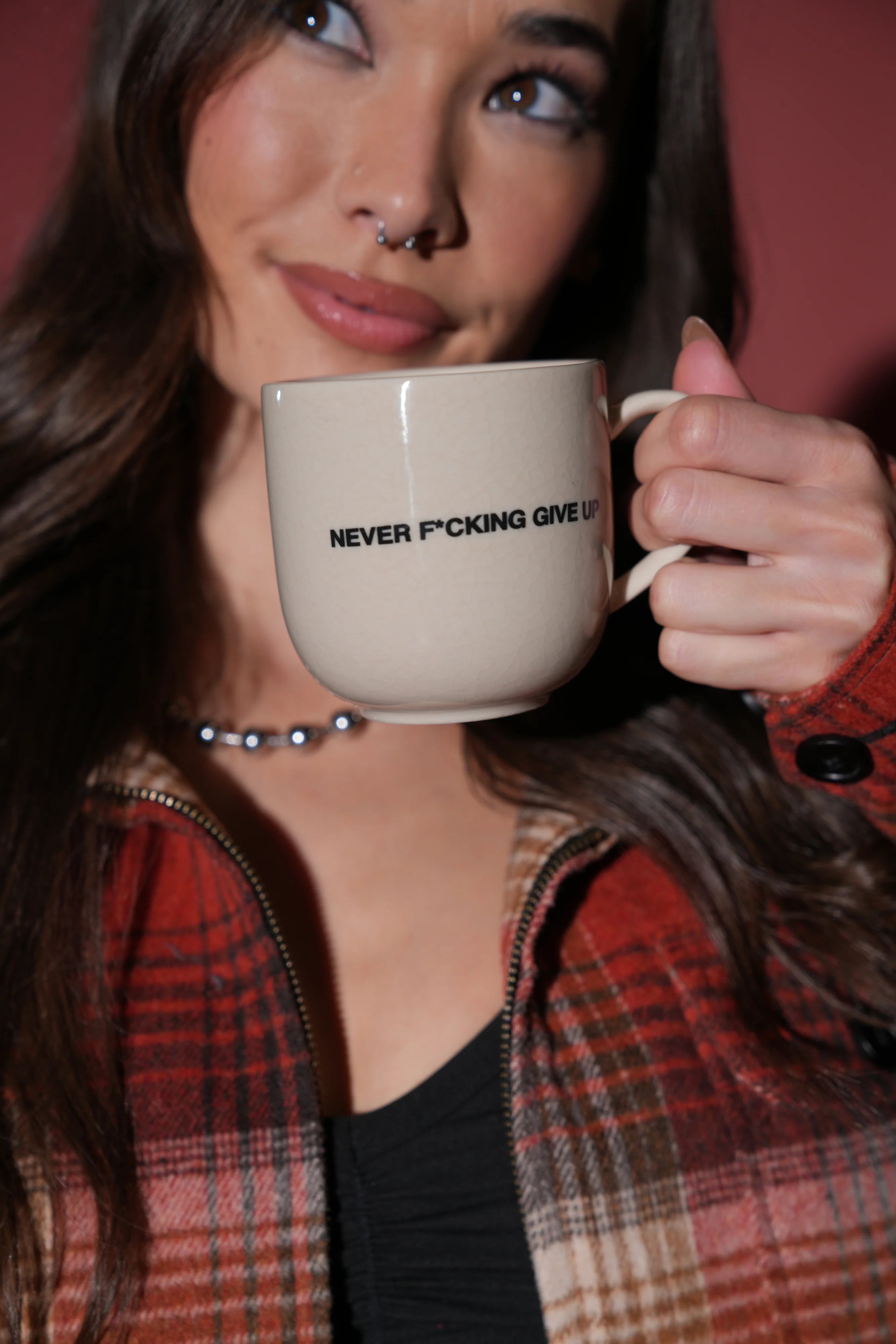 Wolf Head Coffee Cup Set in Black/Black - Image 7