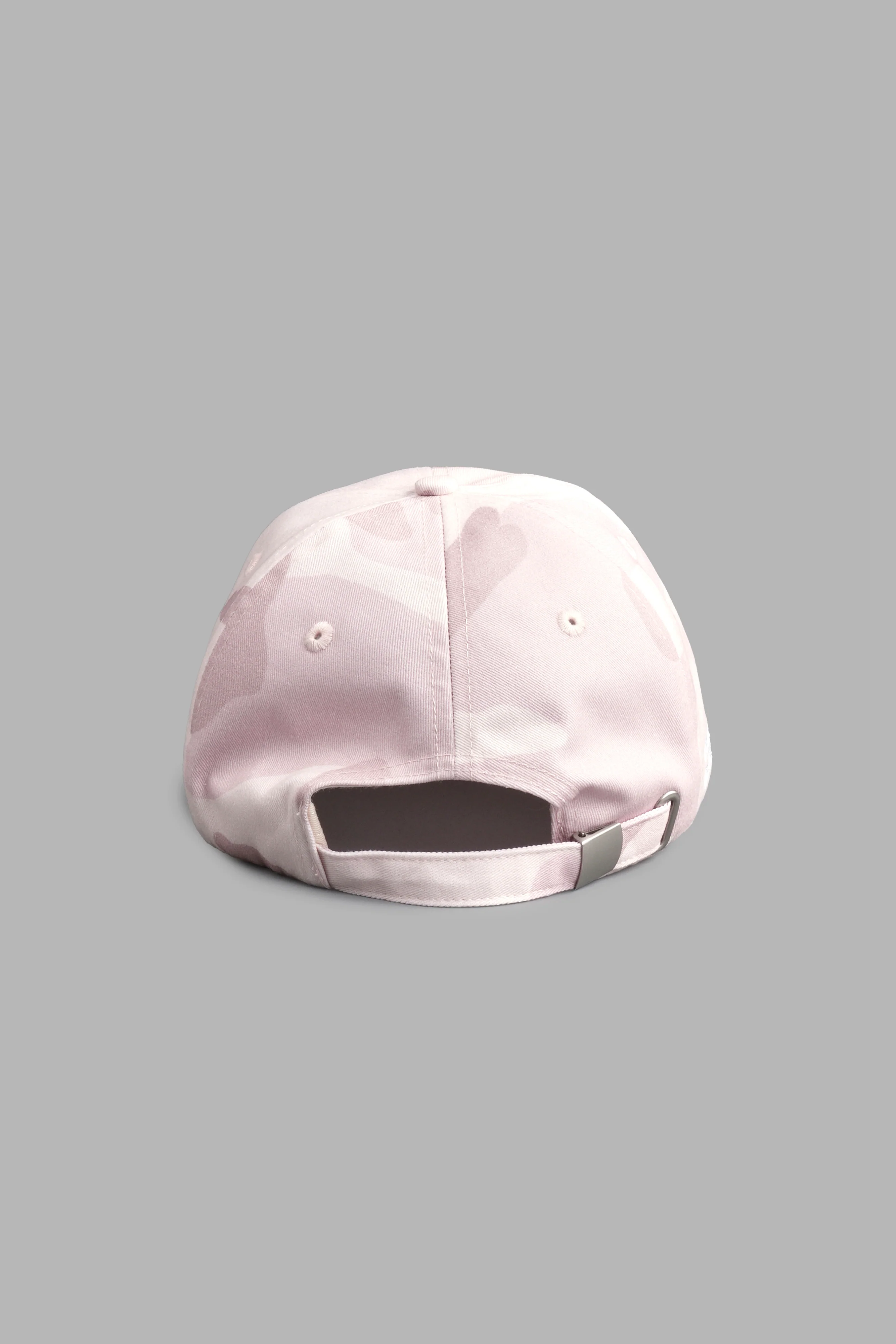 Wolf Head Forever Dad Hat V2 in Blush Vintage Woodland Camo - Image 3