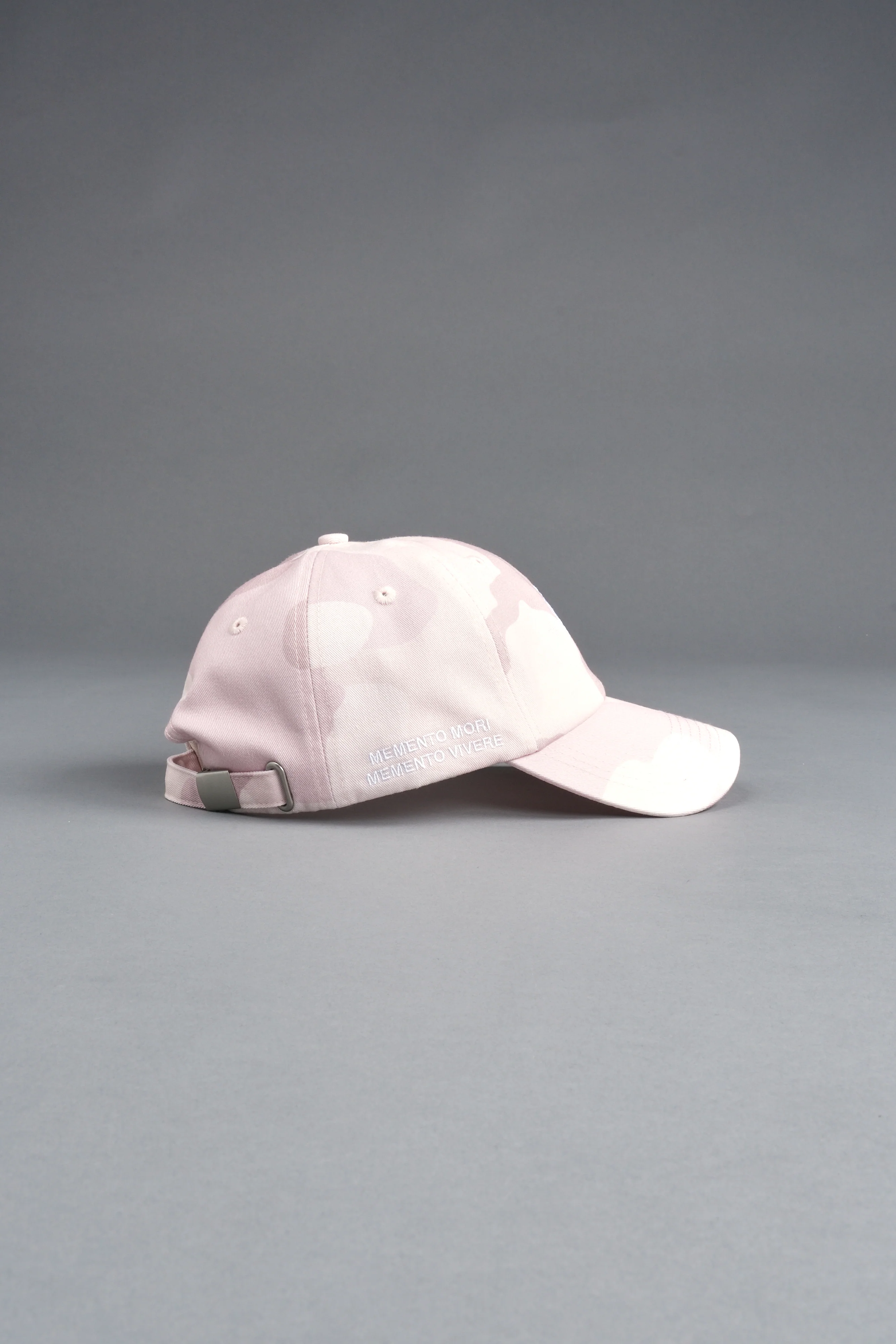 Wolf Head Forever Dad Hat V2 in Blush Vintage Woodland Camo - Image 6